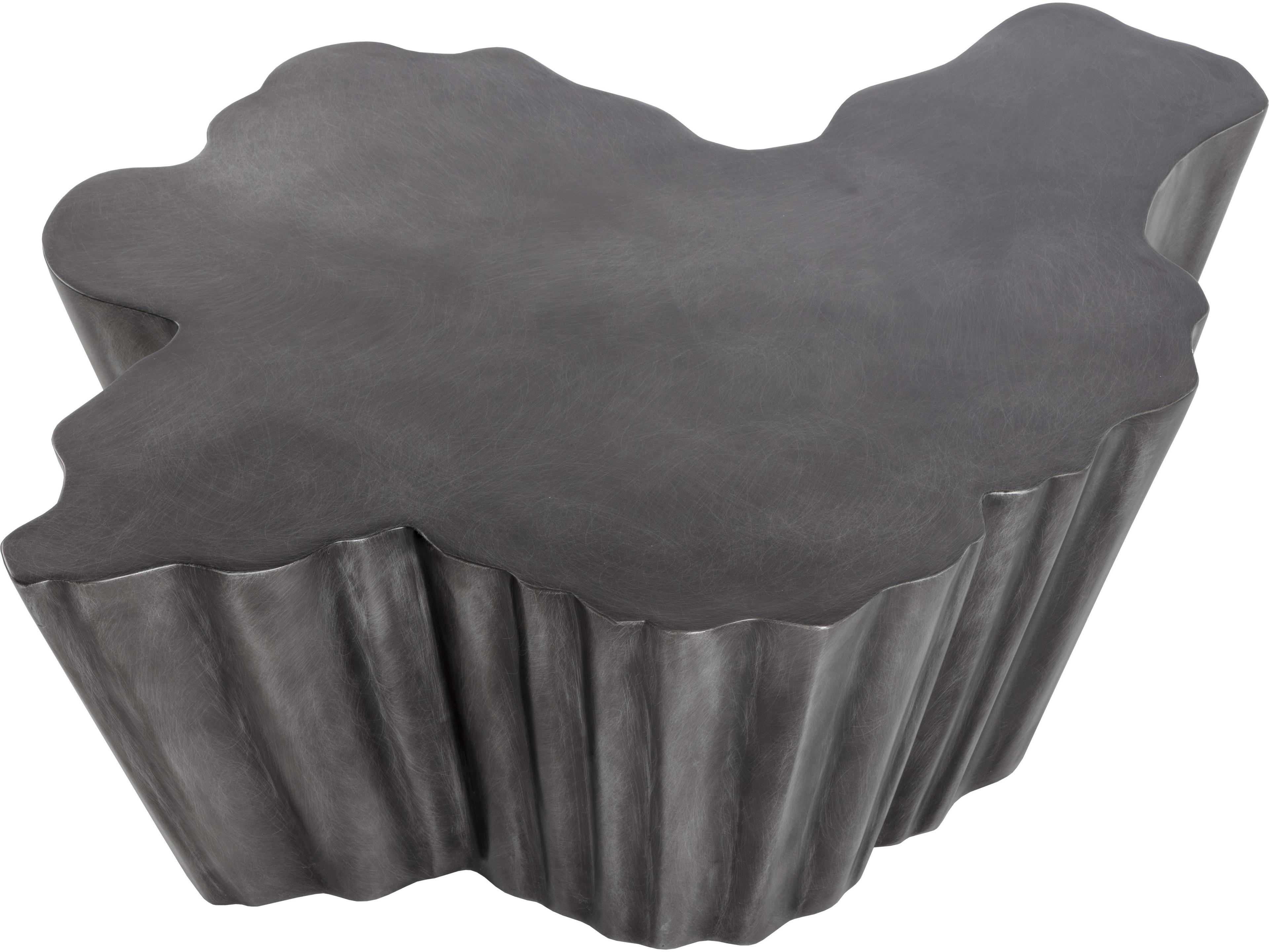 Sunpan Lynx Polyurethane Antique Grey Coffee Table