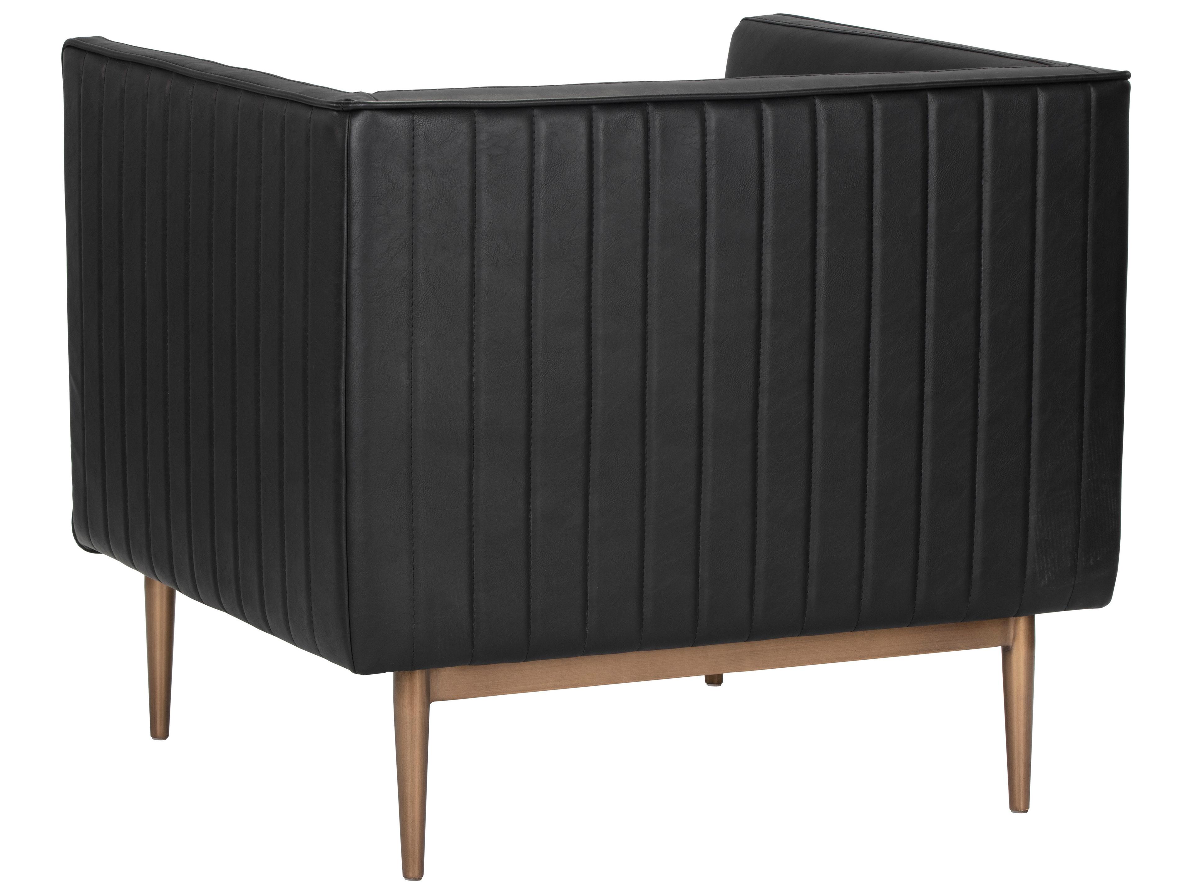 Sunpan Irongate Batavia Black Accent Chair