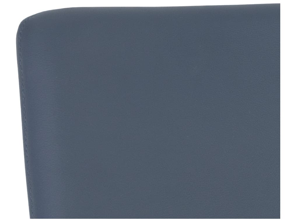 Sunpan Ikon Carlo Blue Arm Dining Chair