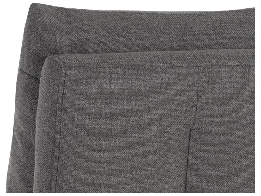 Sunpan 5west Glenrose Gray Upholstered Side Dining Chair