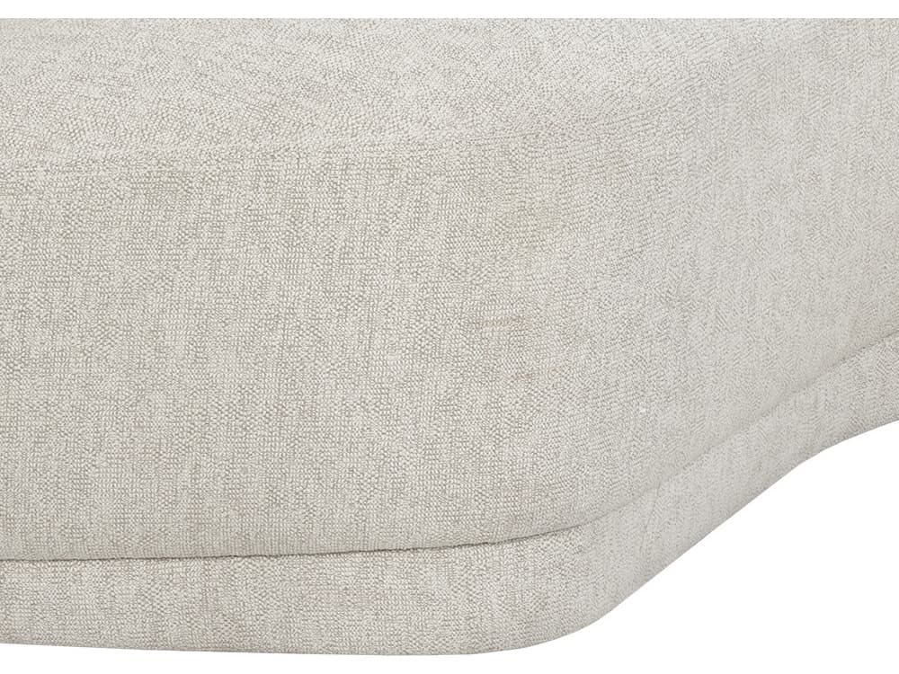 Sunpan Soraya Dove Cream Upholstered Sofa