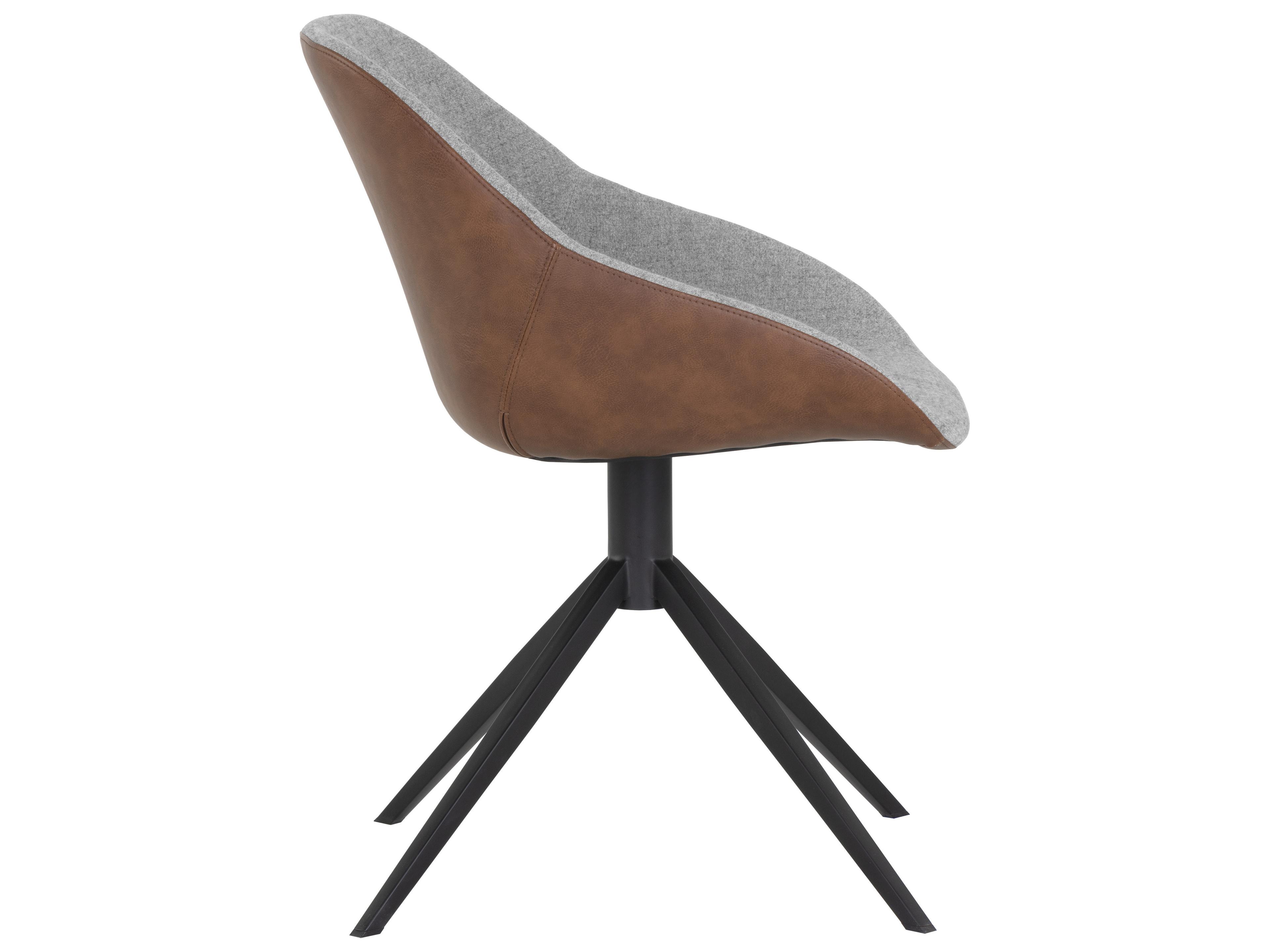 Sunpan Mccoy Gray Upholstered Side Dining Chair