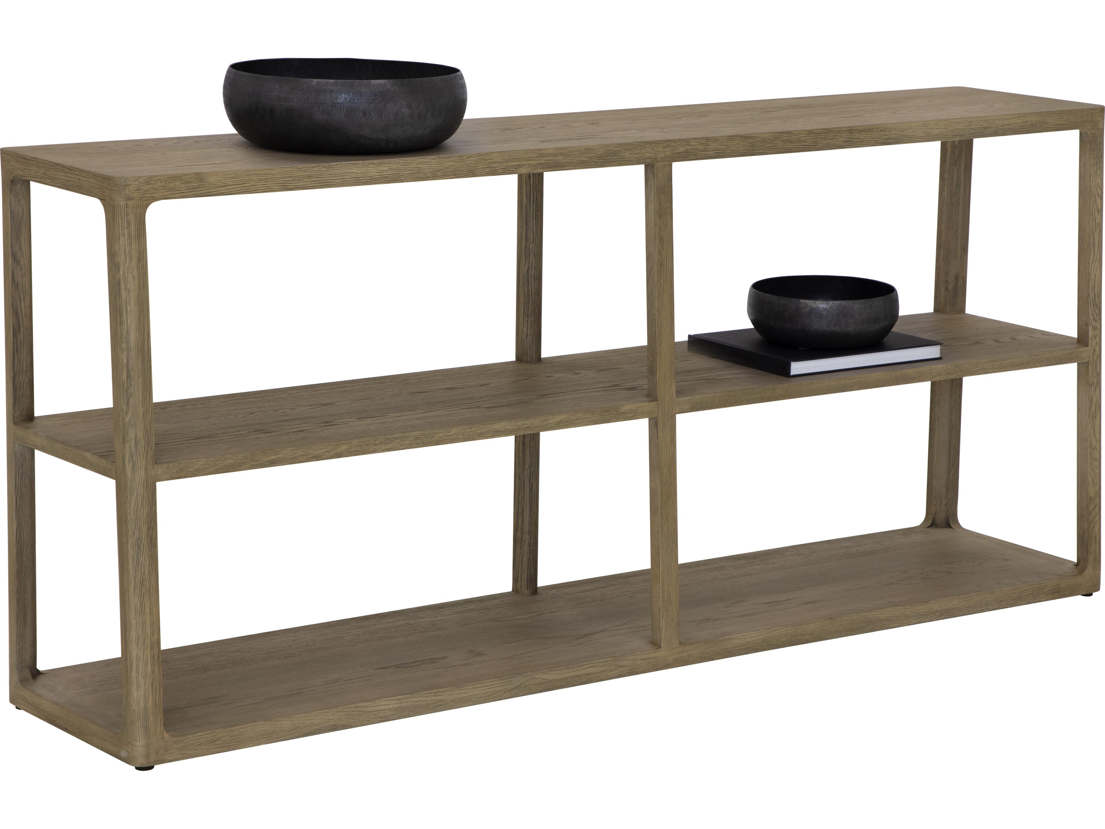 Sunpan Doncaster Grey Bookcase