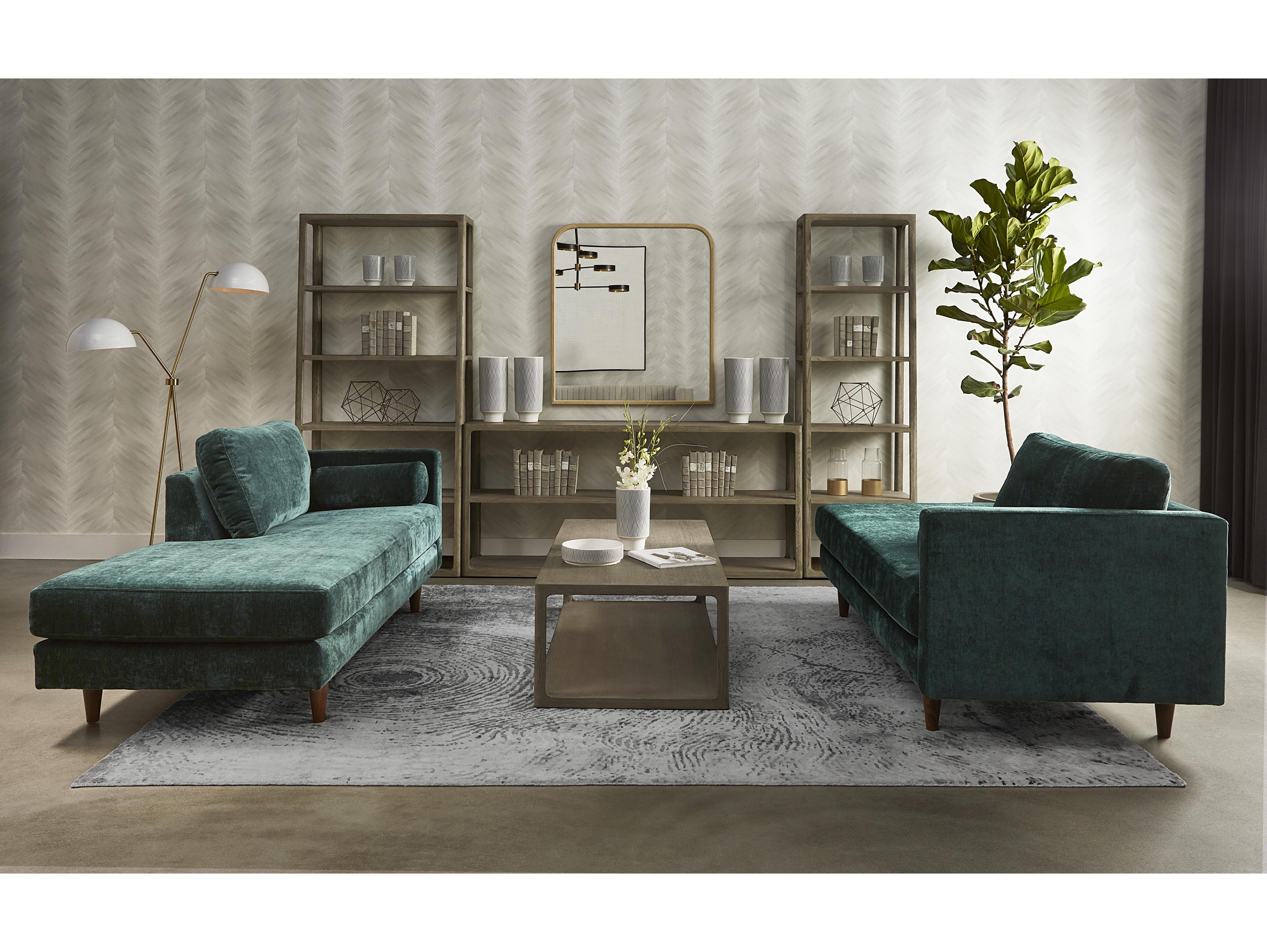 Sunpan Doncaster Rectangular Wood Grey Coffee Table