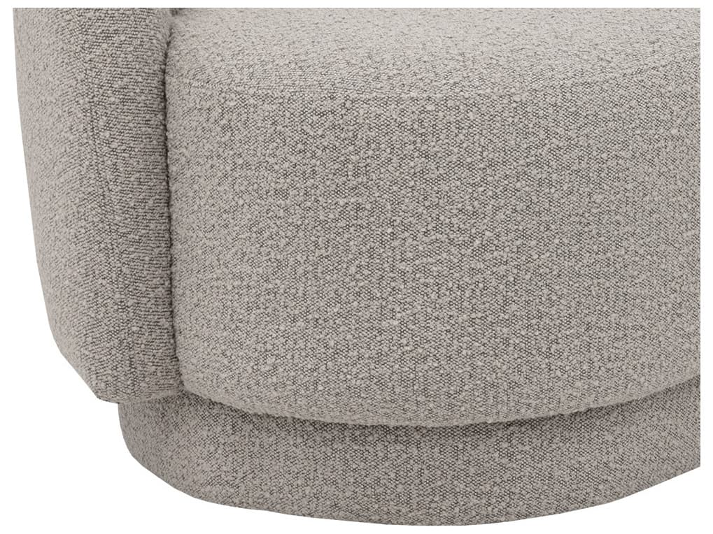 Sunpan Kendra Altro Cappuccino Gray Upholstered Sofa