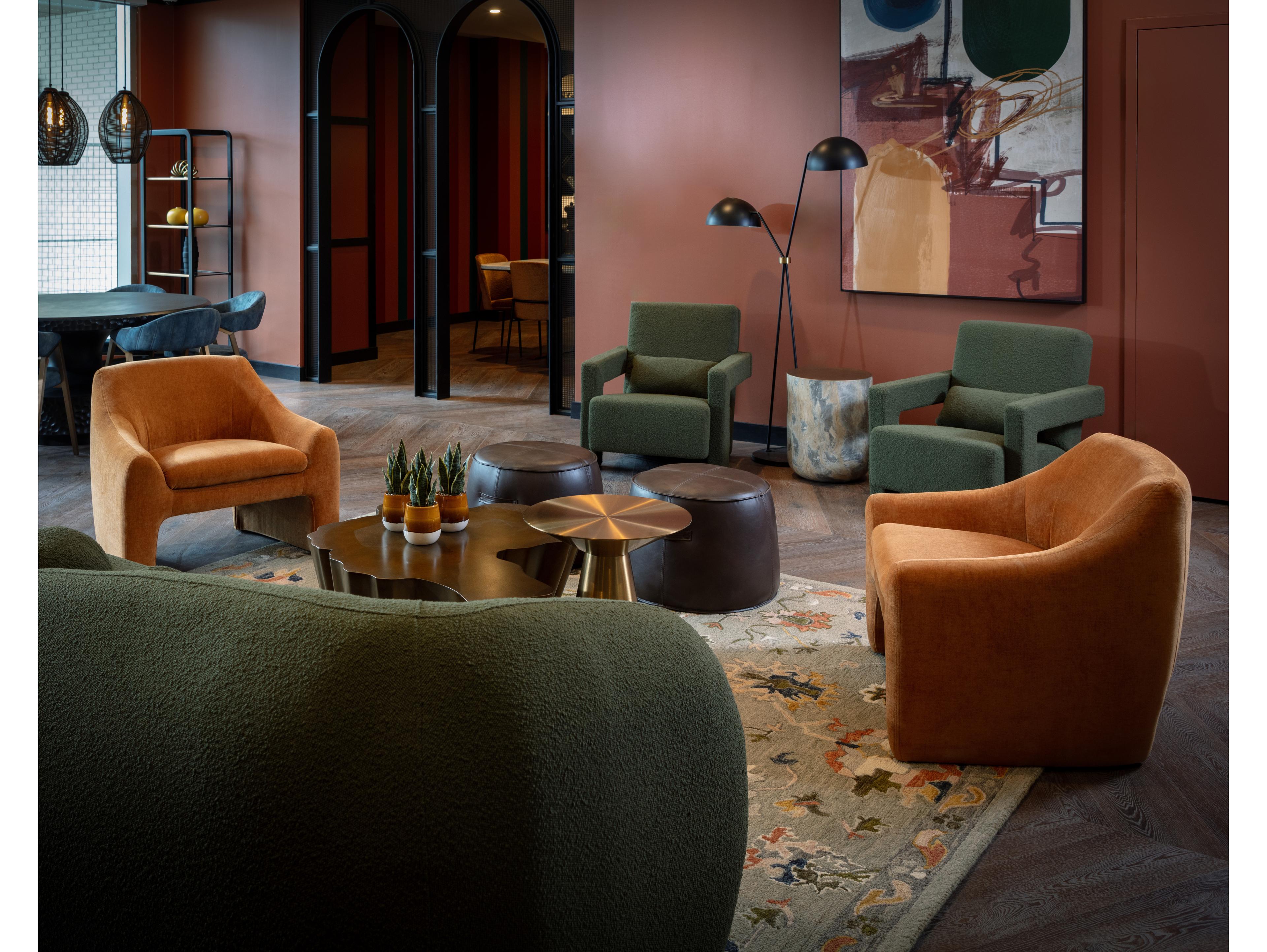 Sunpan Faven Black Floor Lamp