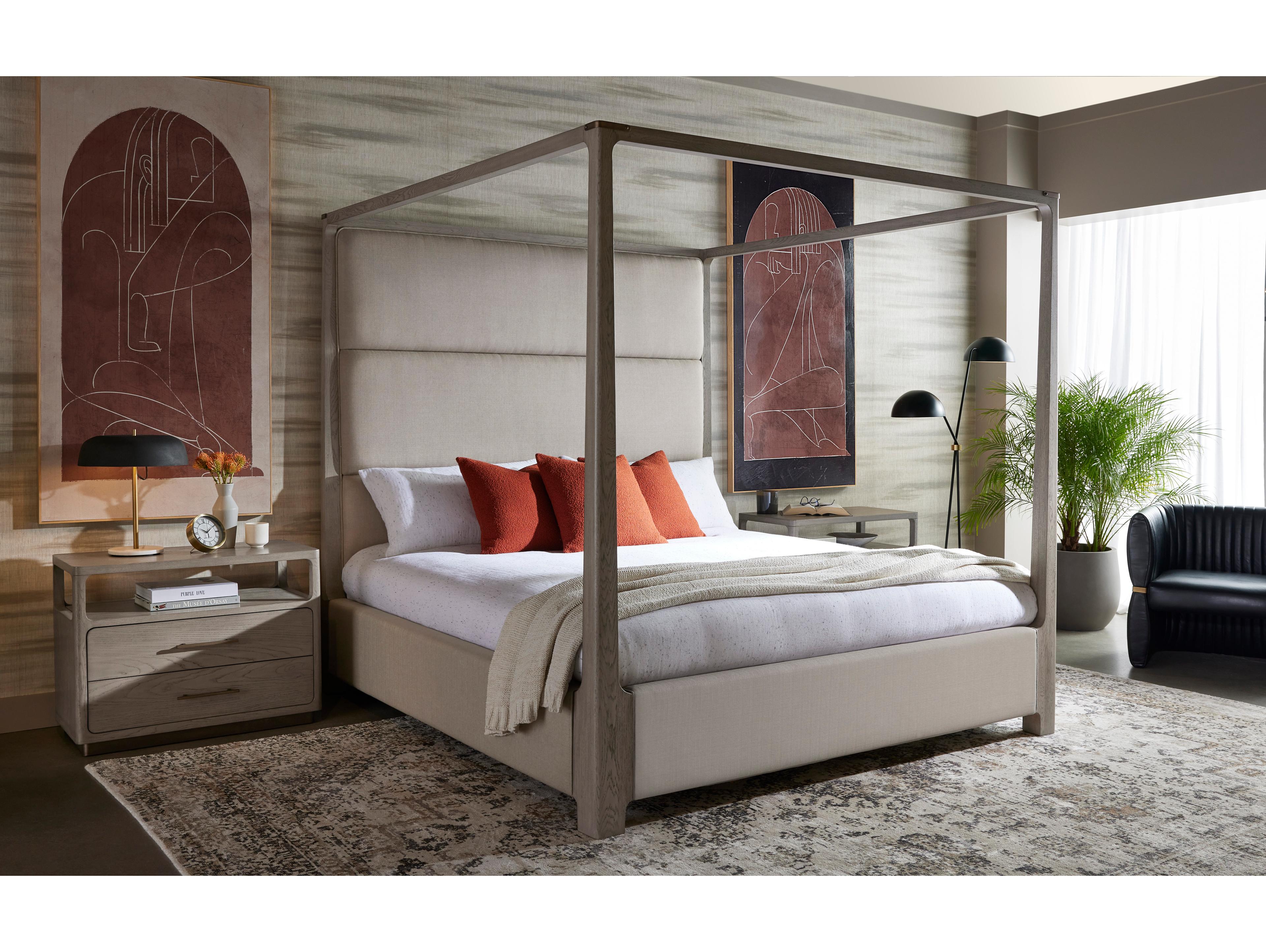 Sunpan Faven Black Floor Lamp