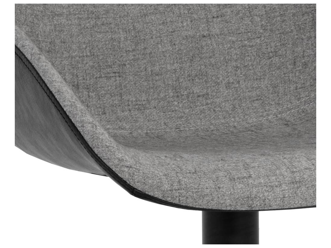 Sunpan Mccoy Green Upholstered Side Dining Chair