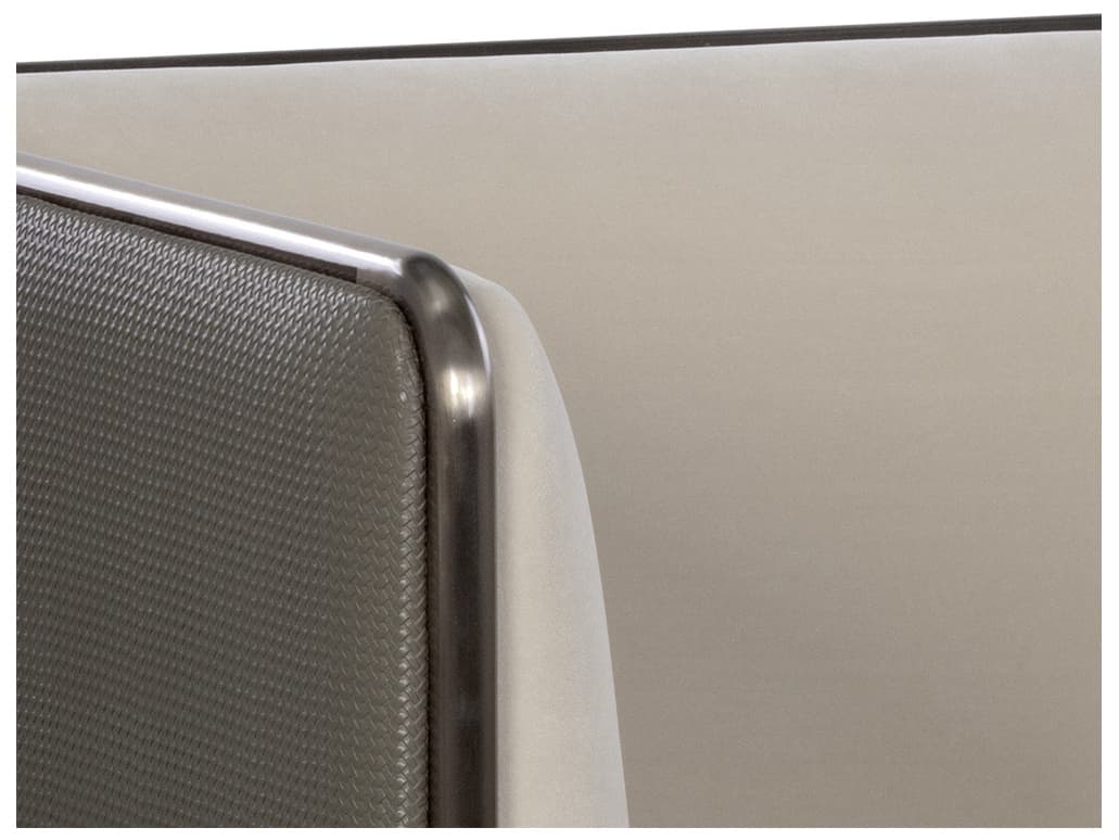 Sunpan Sierra White Fabric Accent Chair