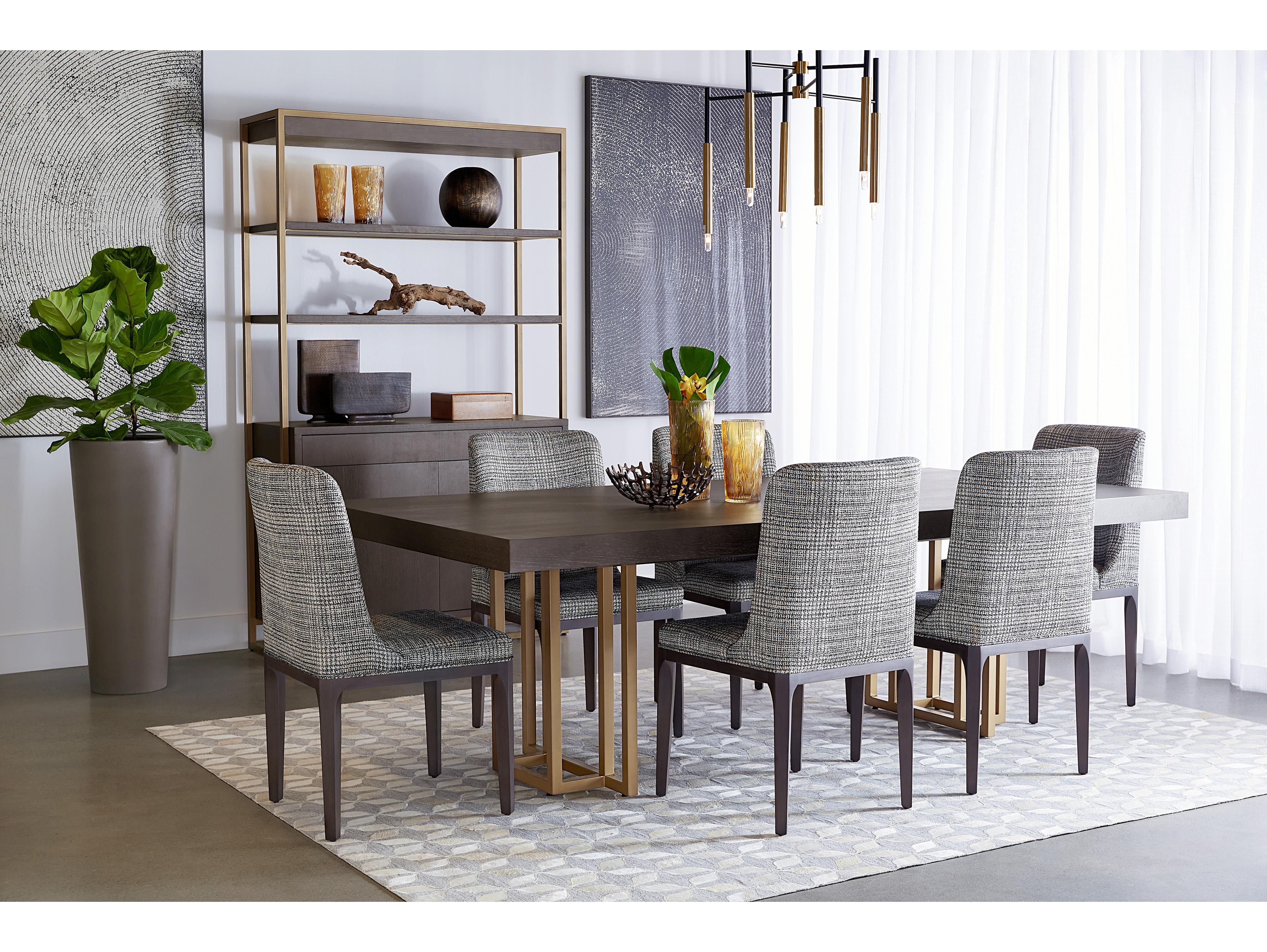 Sunpan Baldessara Grey Rustic Bronze Bookcase