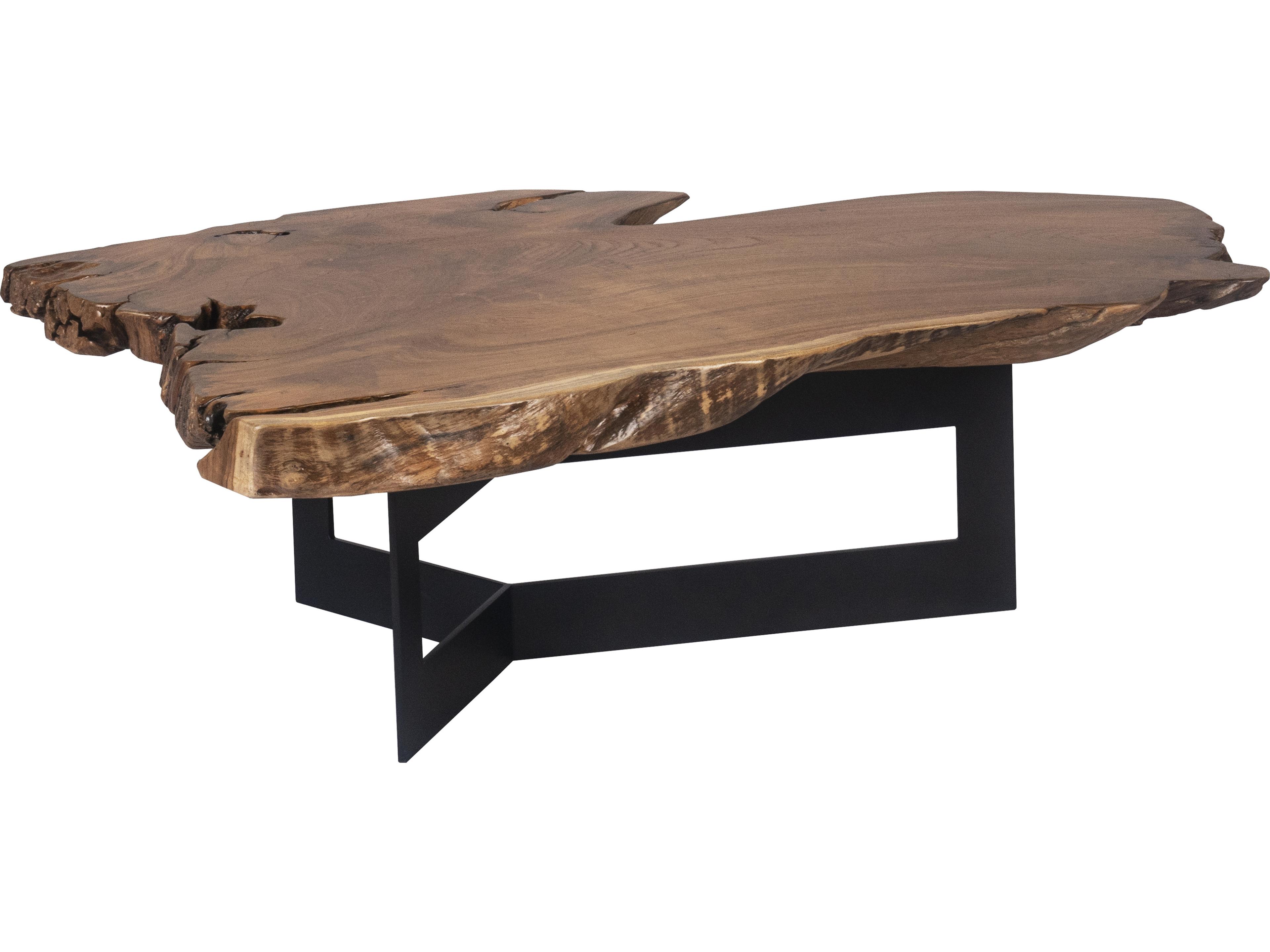 Sunpan Wyatt Wood Brown Coffee Table