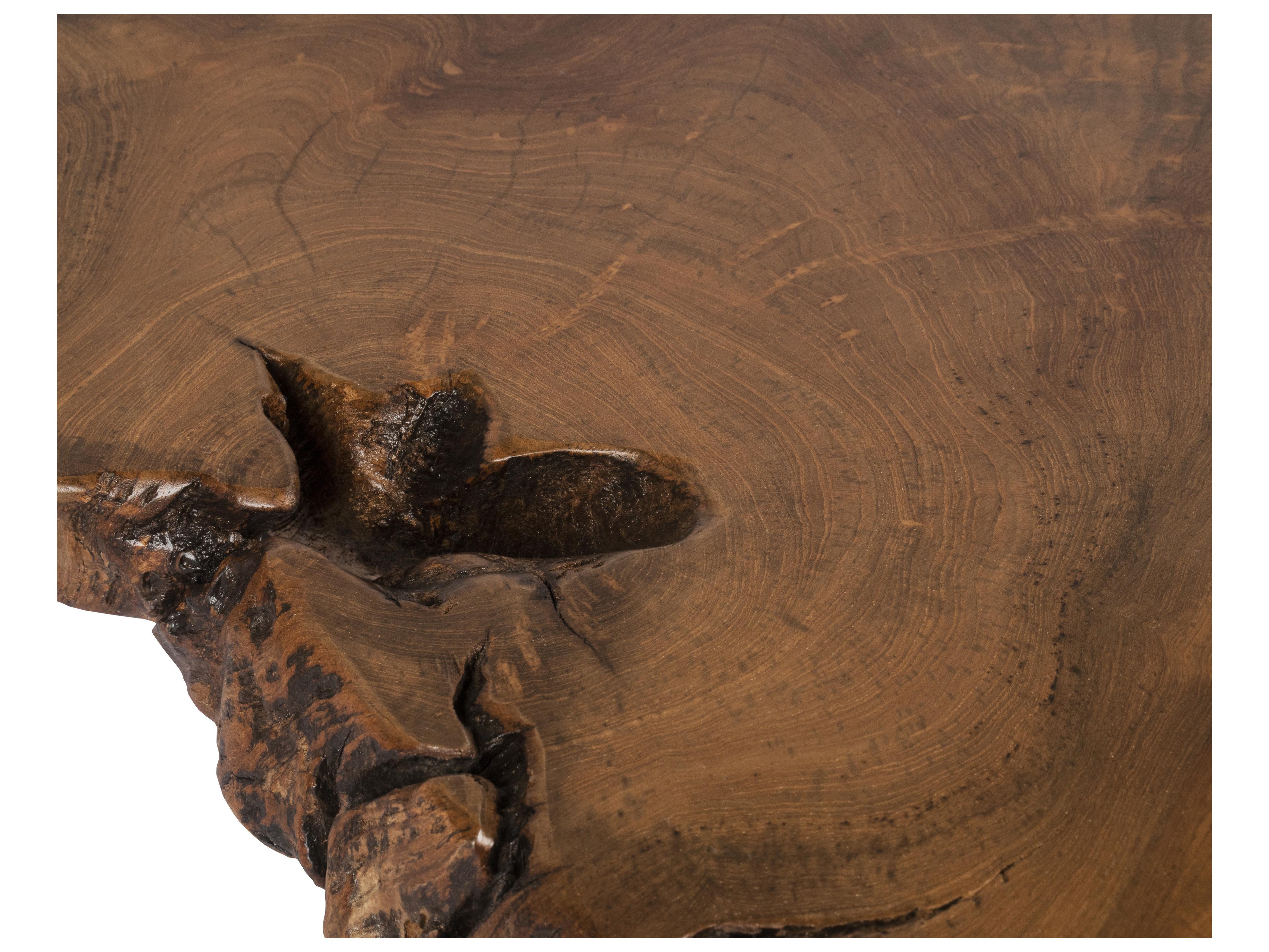 Sunpan Wyatt Wood Brown Coffee Table