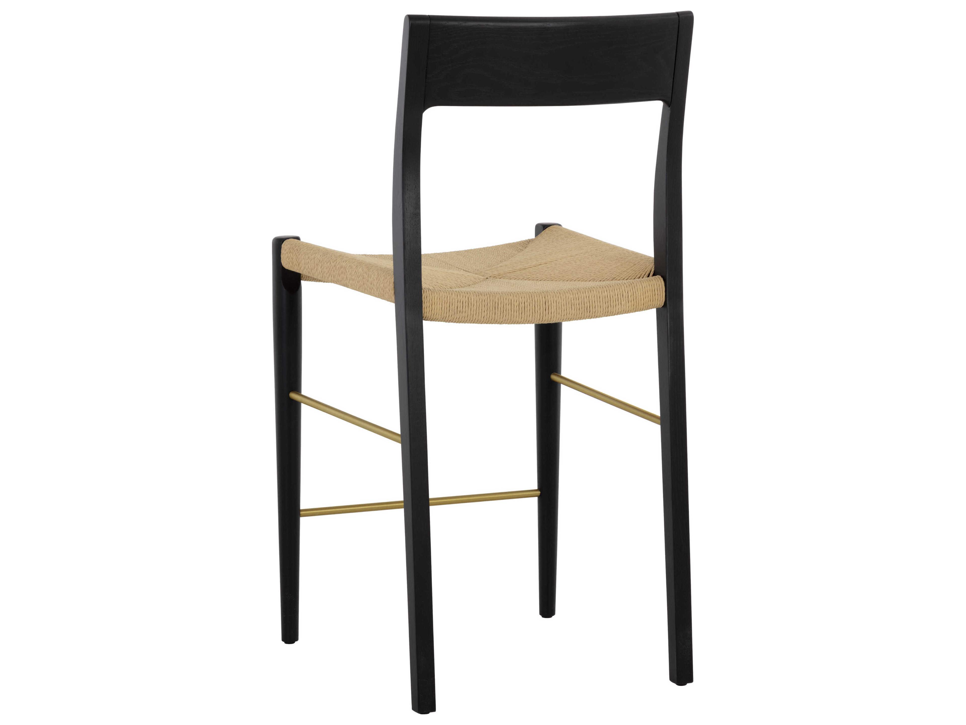 Sunpan Bondi Black Counter Stool