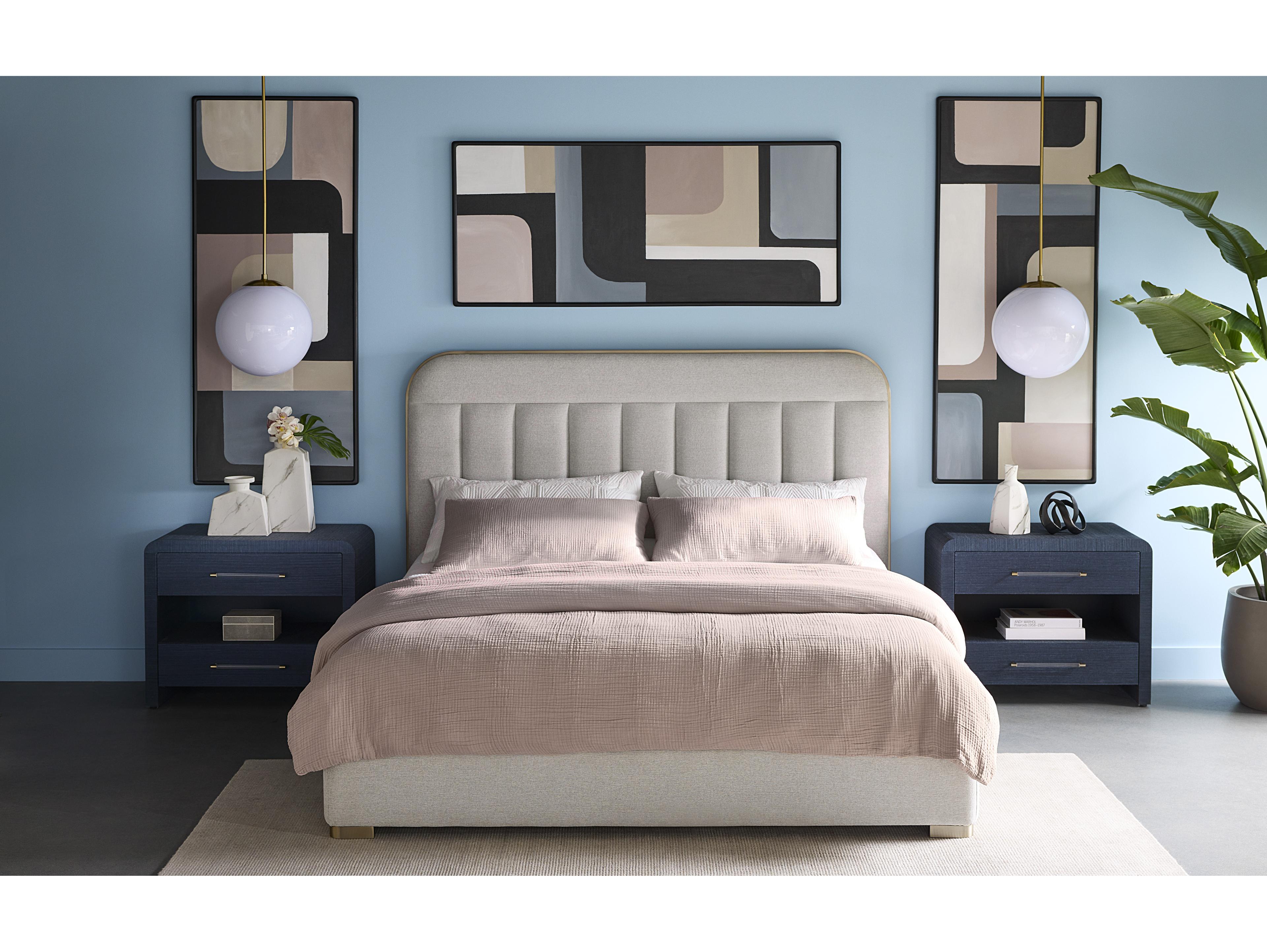 Sunpan Davina Davina Bed King Ernst Silverstone