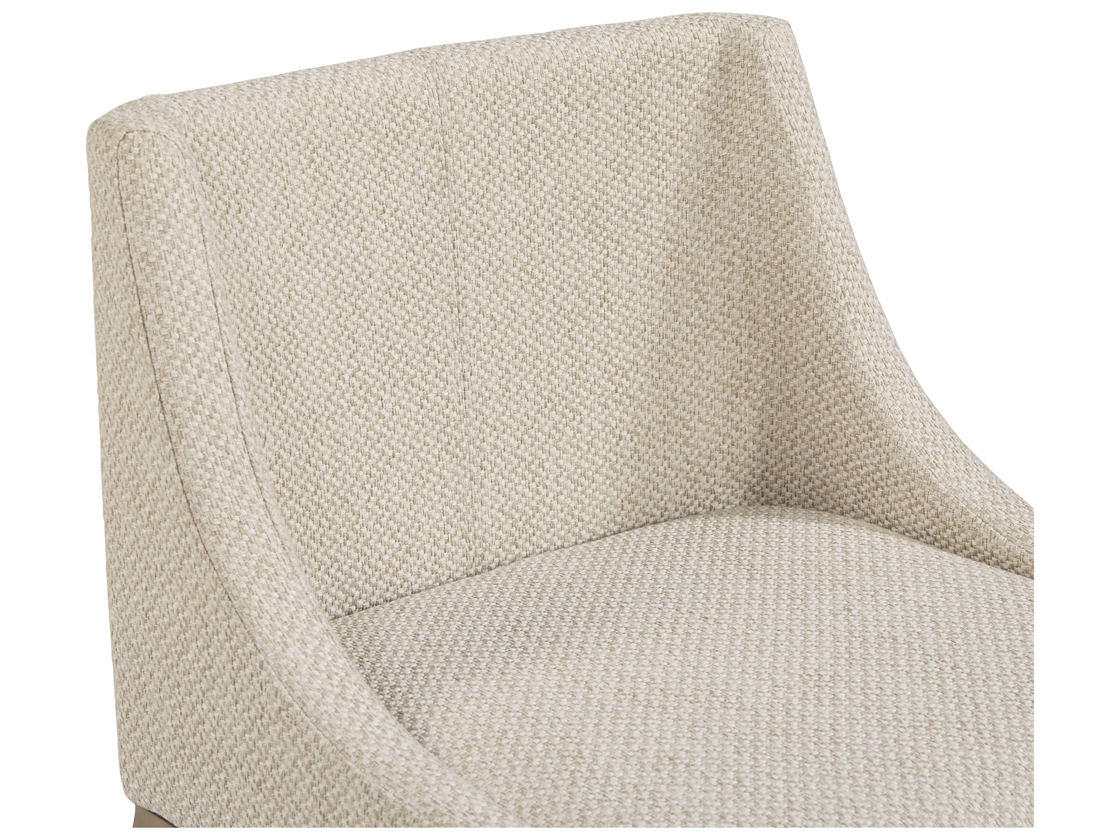 Sunpan Dionne Monument Oatmeal Upholstered Bar Stool