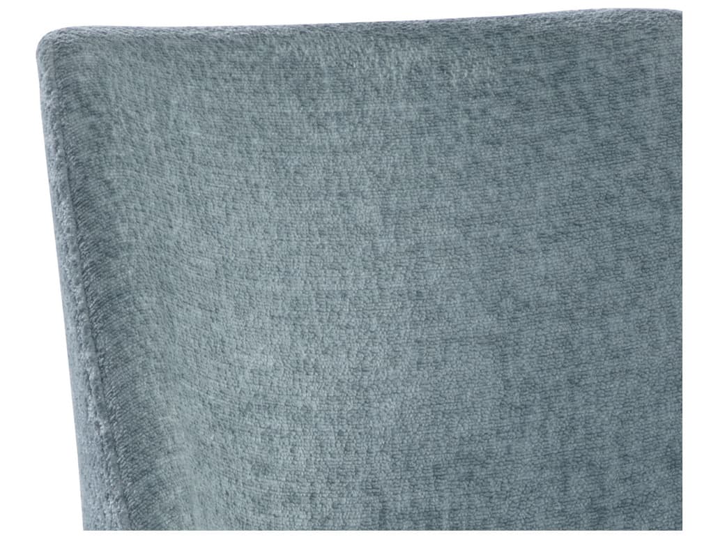 Sunpan Radella Blue Upholstered Side Dining Chair