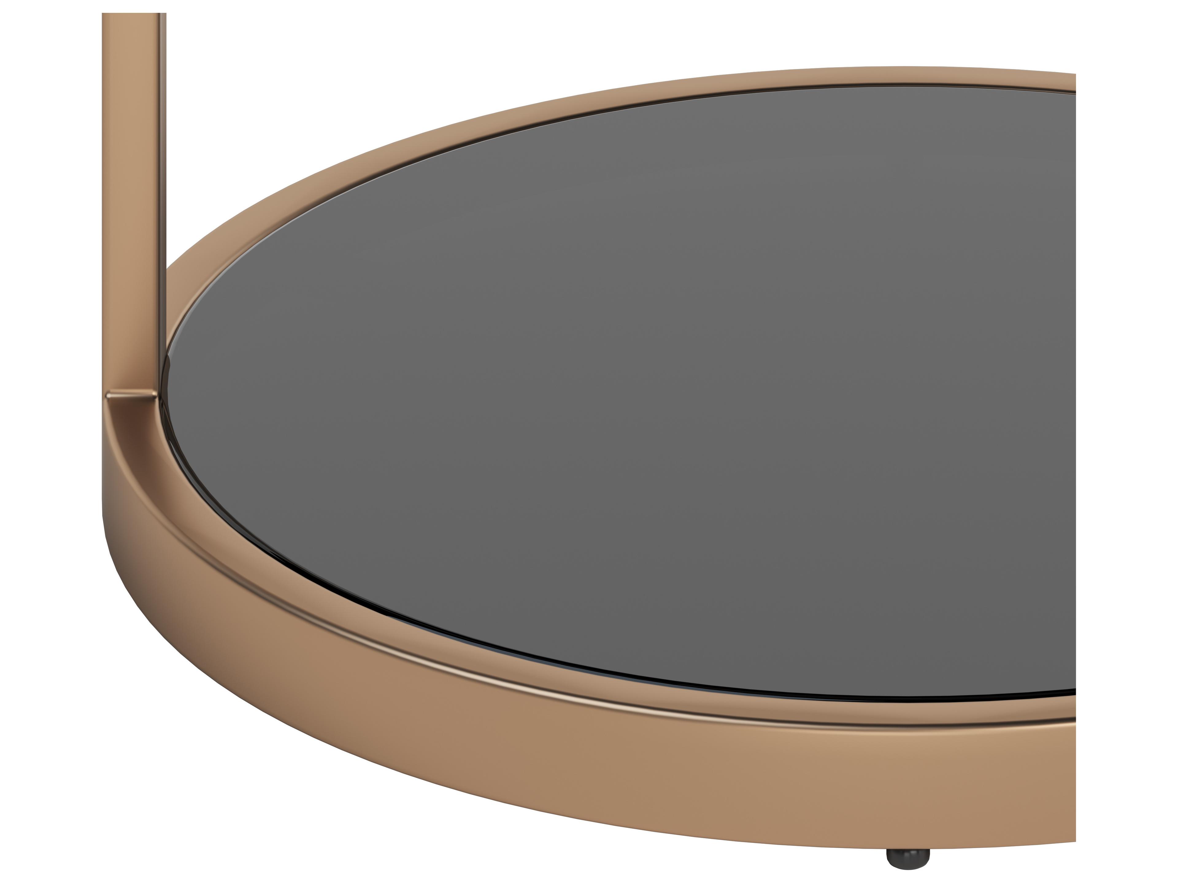 Sunpan Benjamin 11" Benjamin End Table Antique Brass