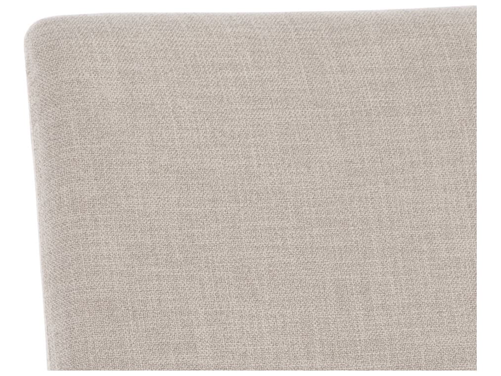 Sunpan Rosine Birch Wood Beige Upholstered Side Dining Chair