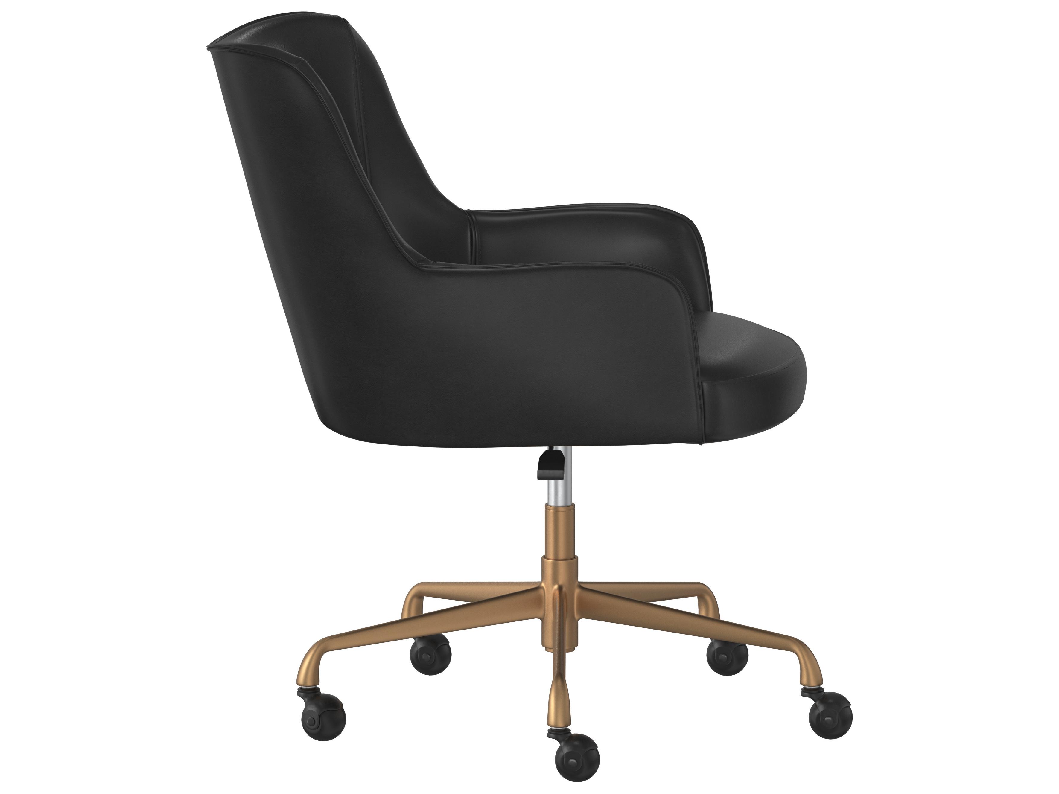 Sunpan Franklin Franklin Office Chair Vintage Black