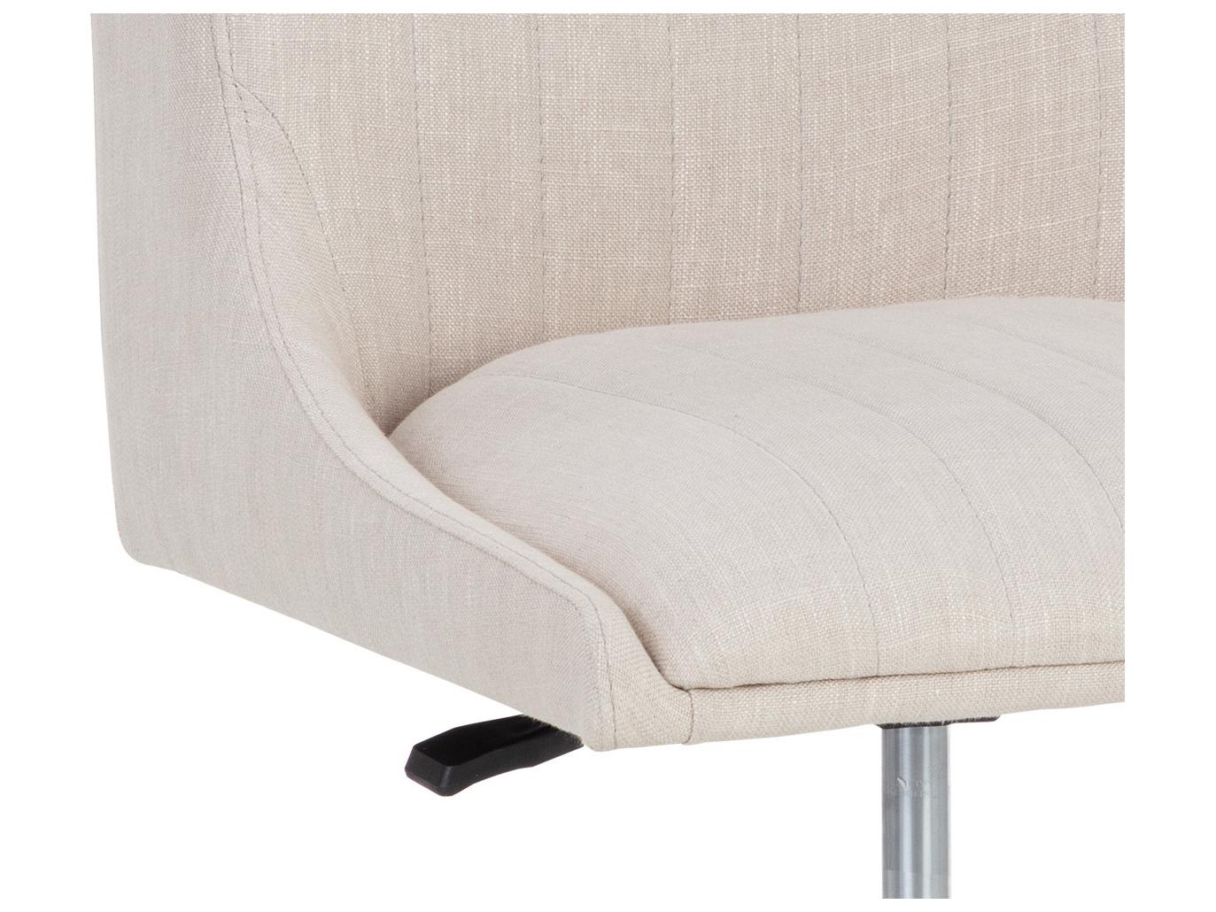 Sunpan Halden Halden Office Chair Beige Linen