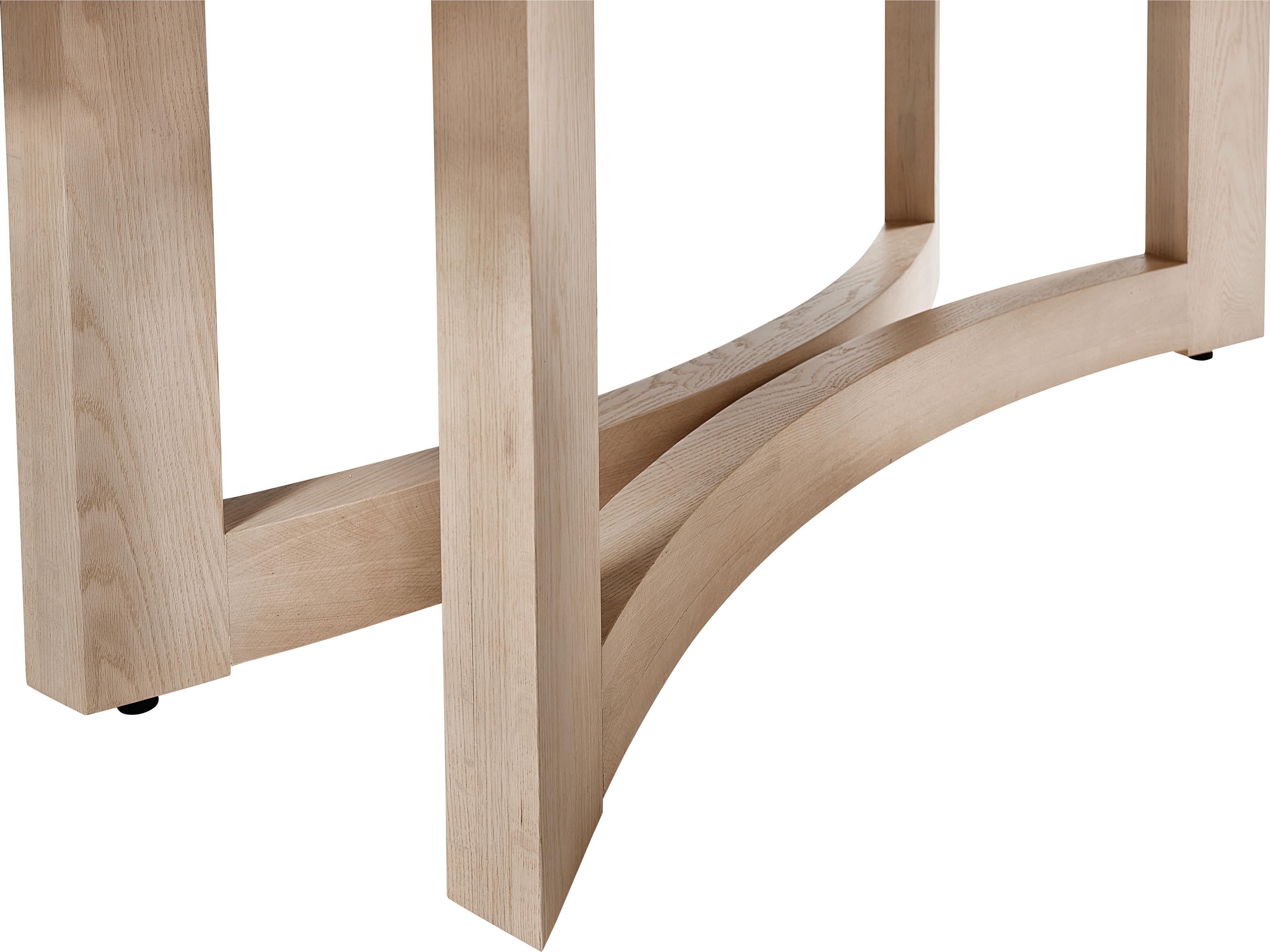 Sunpan Arezza Rectangular Wood Light Brown Dining Table