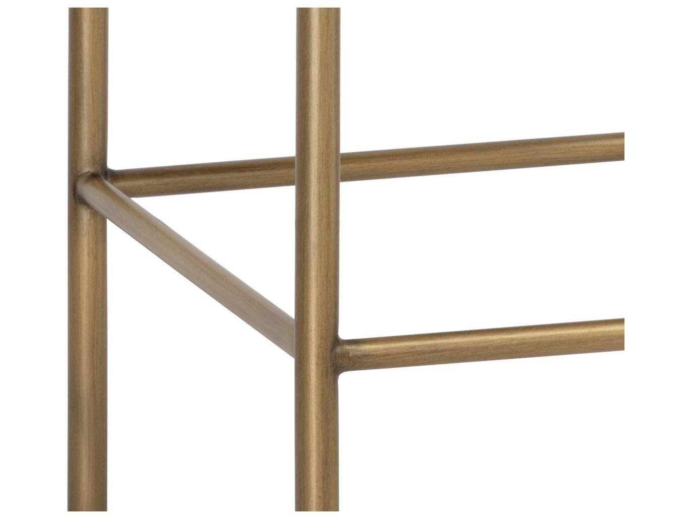 Sunpan Seneca Cream Upholstered Counter Stool