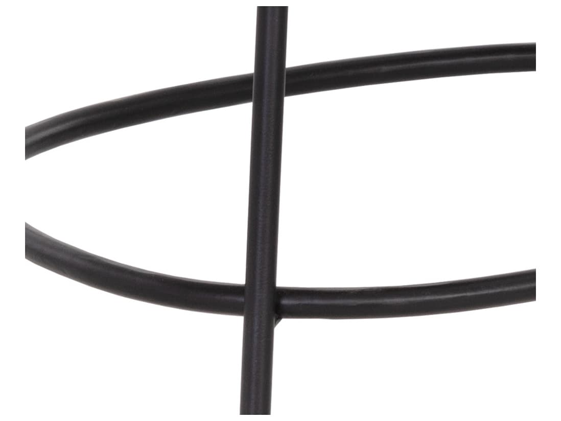 Sunpan Indra Brown Black Mango Wood Counter Stool