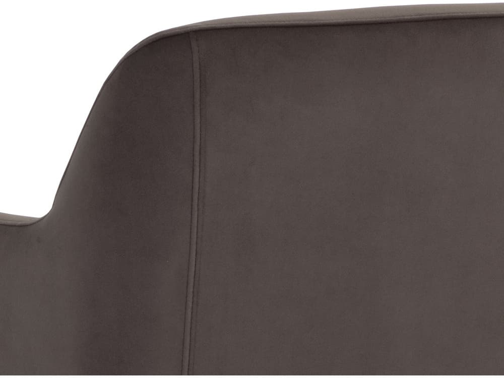 Sunpan Jaime Meg Ash Upholstered Arm Dining Chair