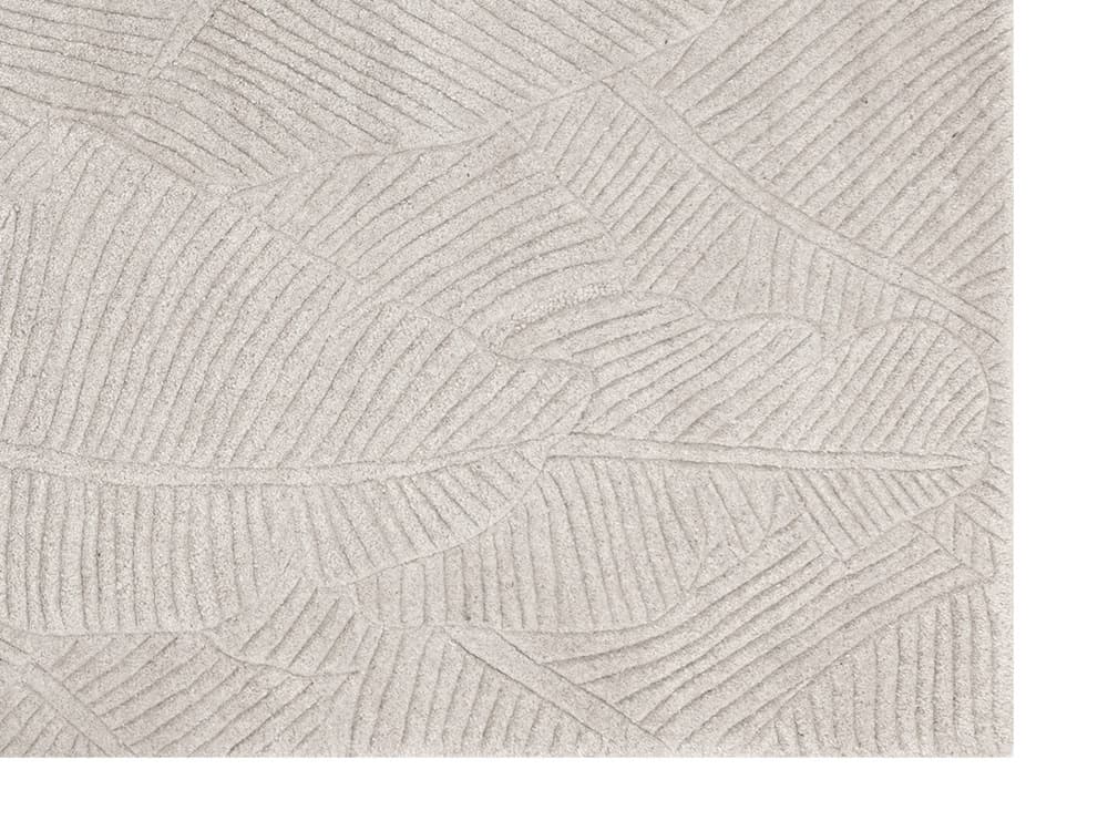 Sunpan Calathea Hand-Tufted Rug in Oatmeal in 8 ' x 10'