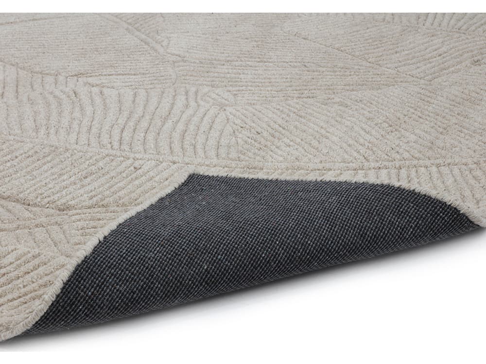 Sunpan Calathea Hand-Tufted Rug in Oatmeal in 10 ' x 14'