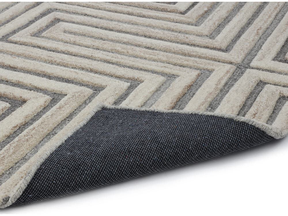 Sunpan Oslow 108" x 72" Geometric Area Rug