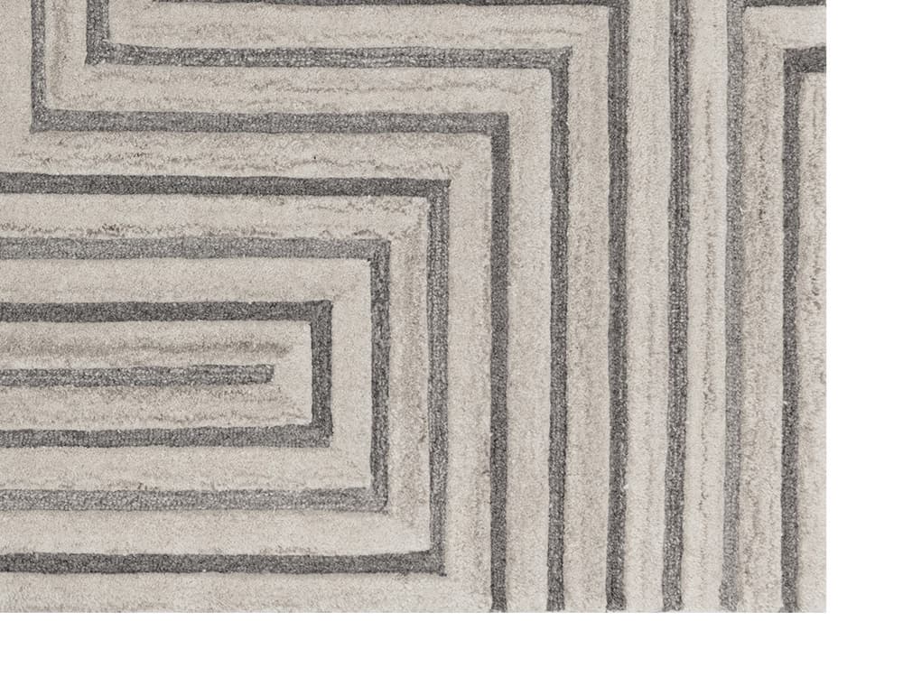 Sunpan Oslow 120" x 96" Geometric Area Rug