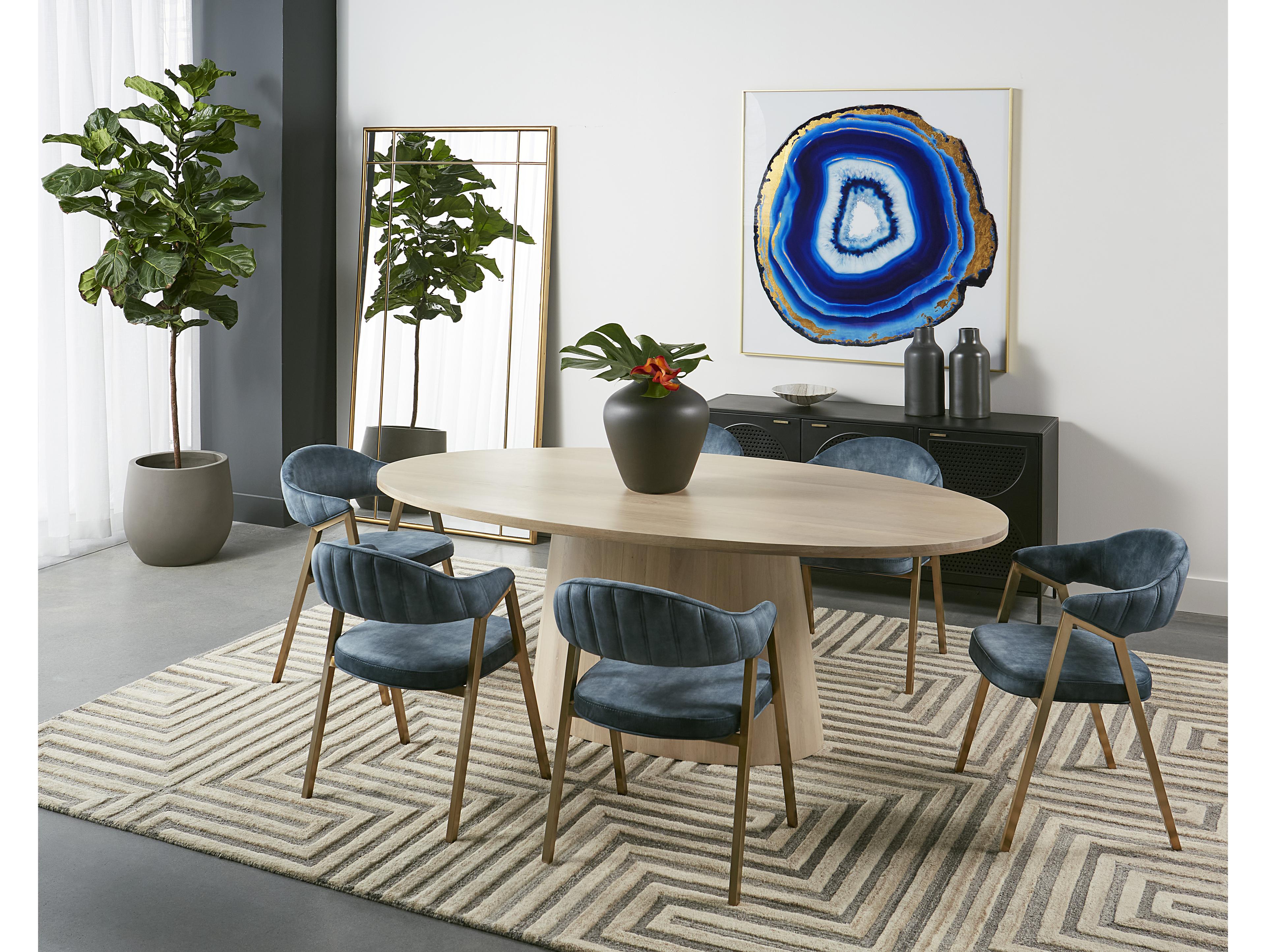 Sunpan Oslow 144" x 108" Geometric Area Rug