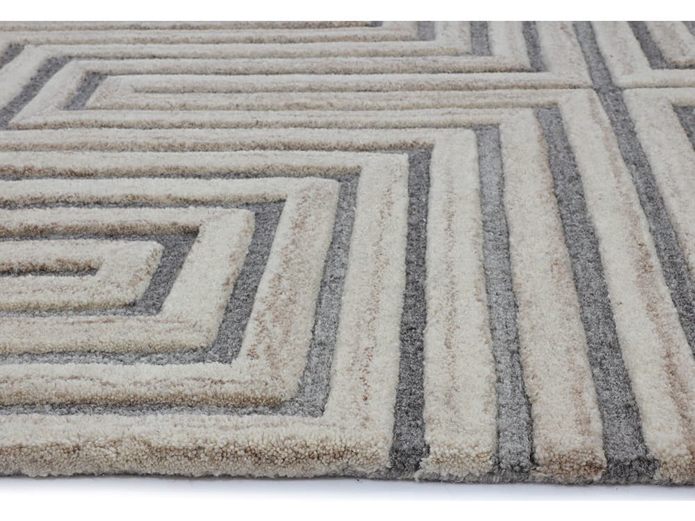 Sunpan Oslow 168" x 120" Geometric Area Rug