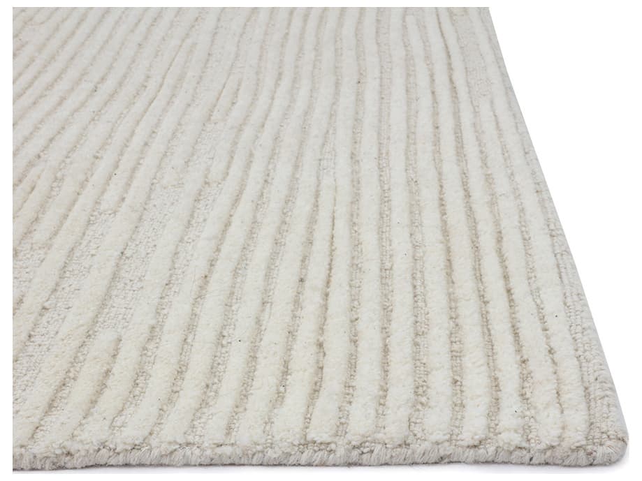 Sunpan Deva Hand-Tufted Rug in Ivory in 10 ' x 14'
