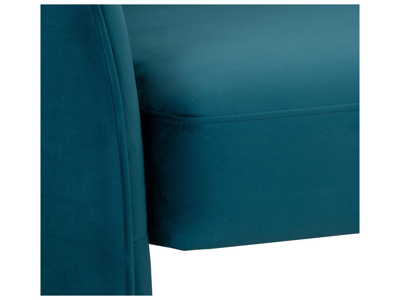 Sunpan Rosalia Blue Fabric Accent Chair