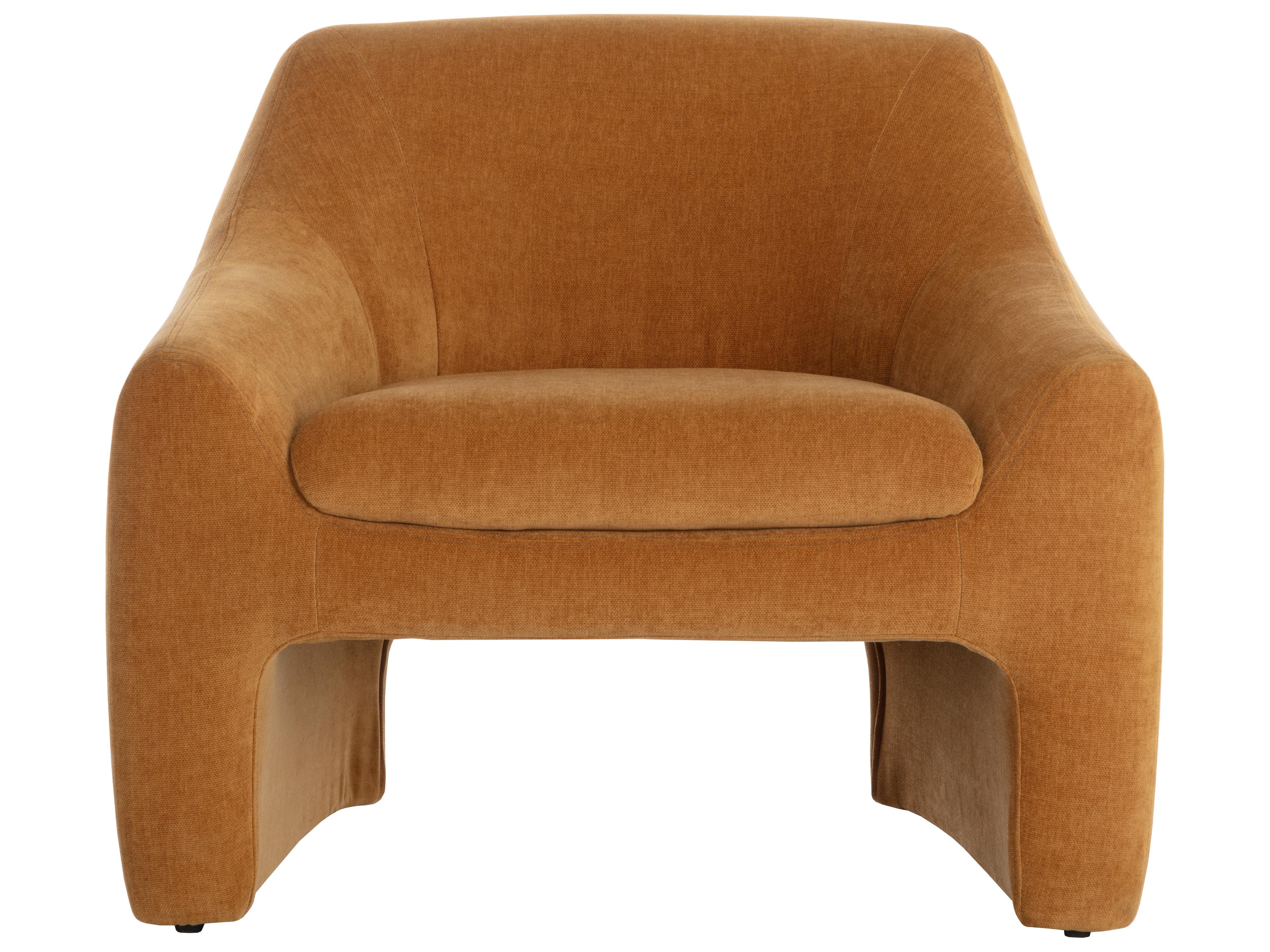 Sunpan Nevaeh Danny Amber Fabric Accent Chair