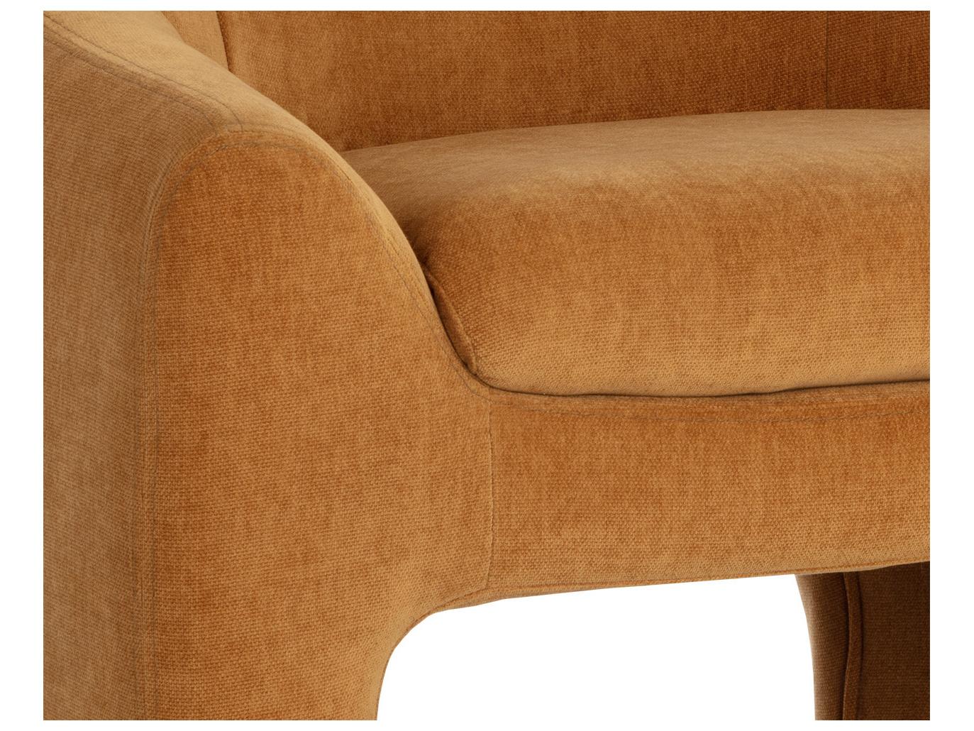 Sunpan Nevaeh Danny Amber Fabric Accent Chair