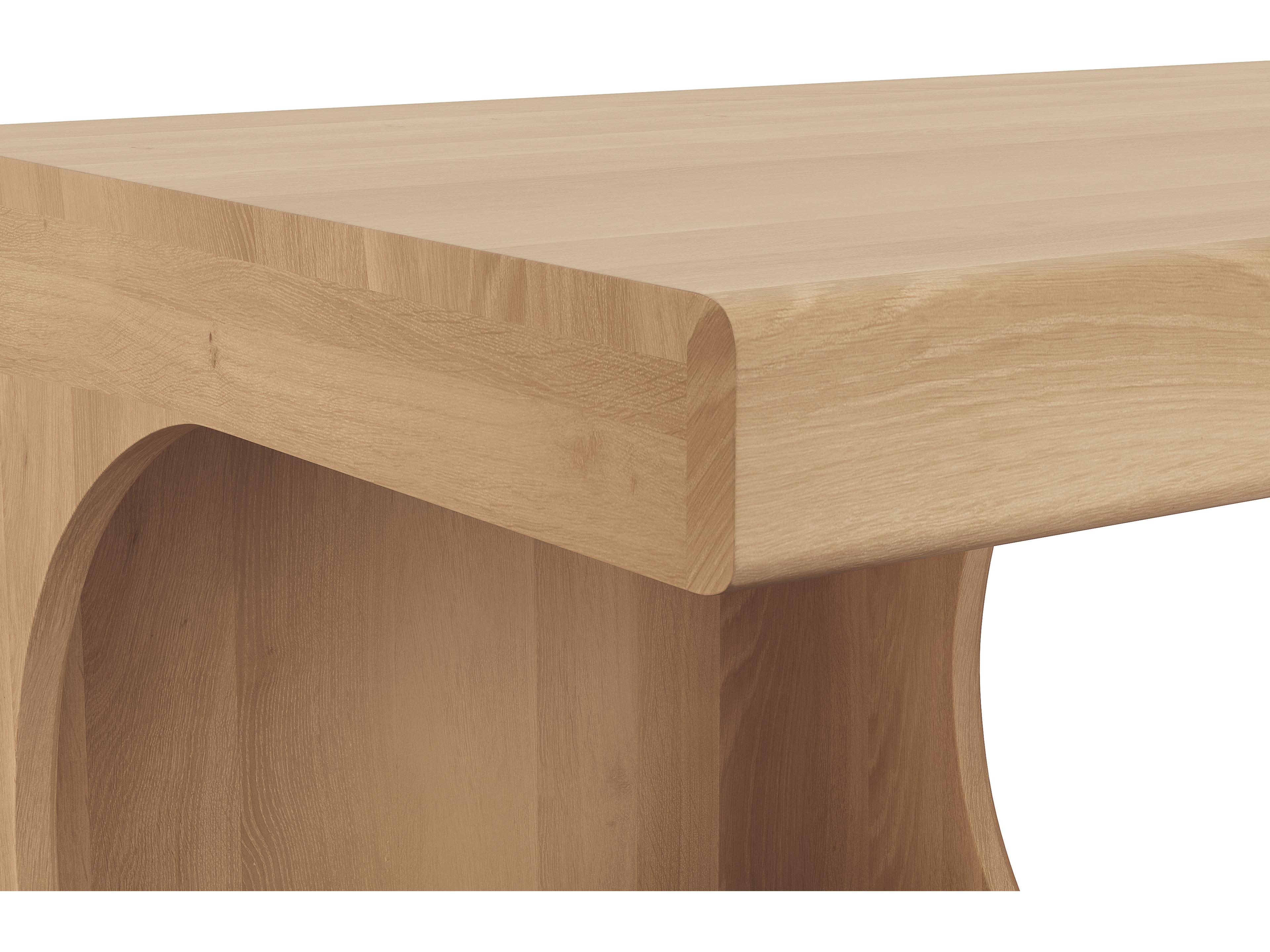 Sunpan Catrine Brown Oak Wood Writing Desk