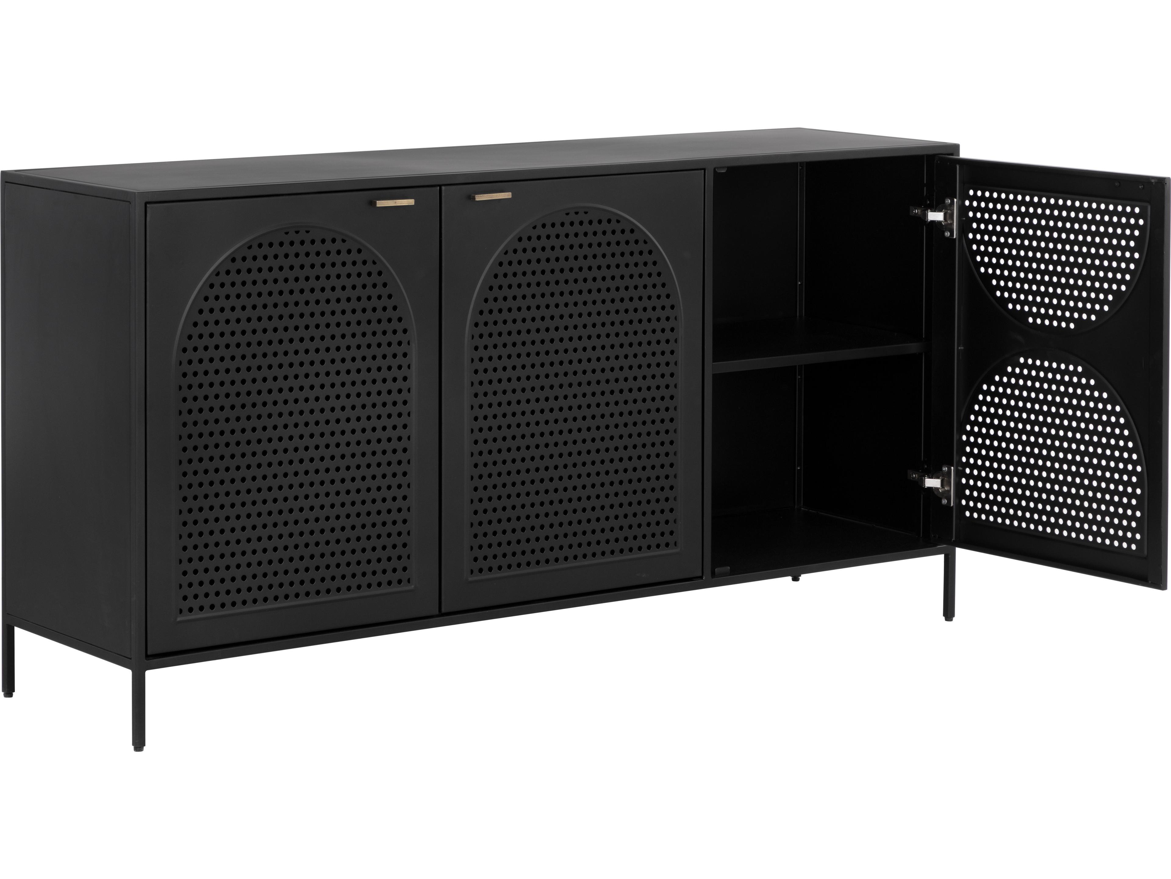 Sunpan Aziza 59" Black Sideboard