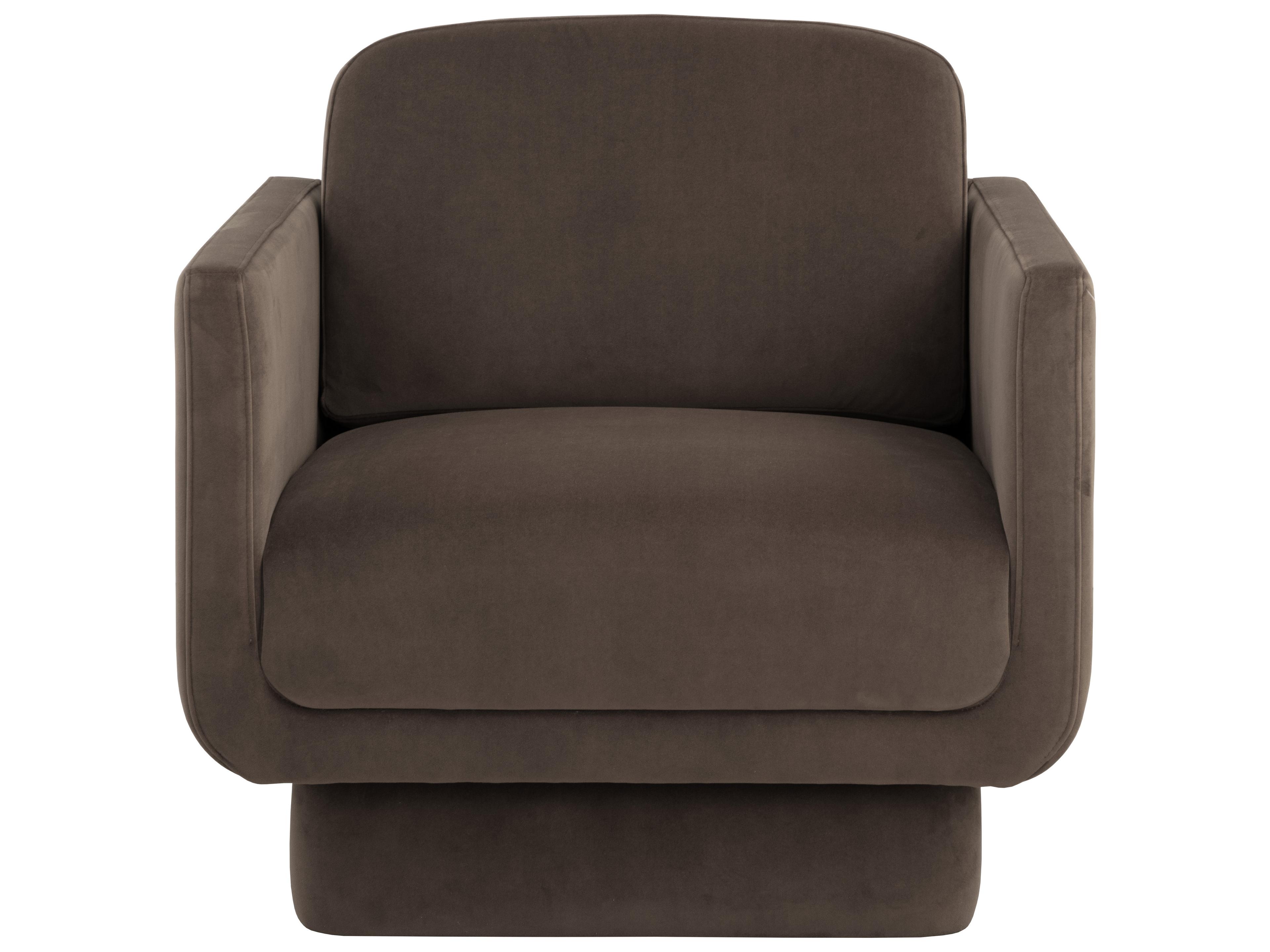 Sunpan Everton Brown Accent Chair