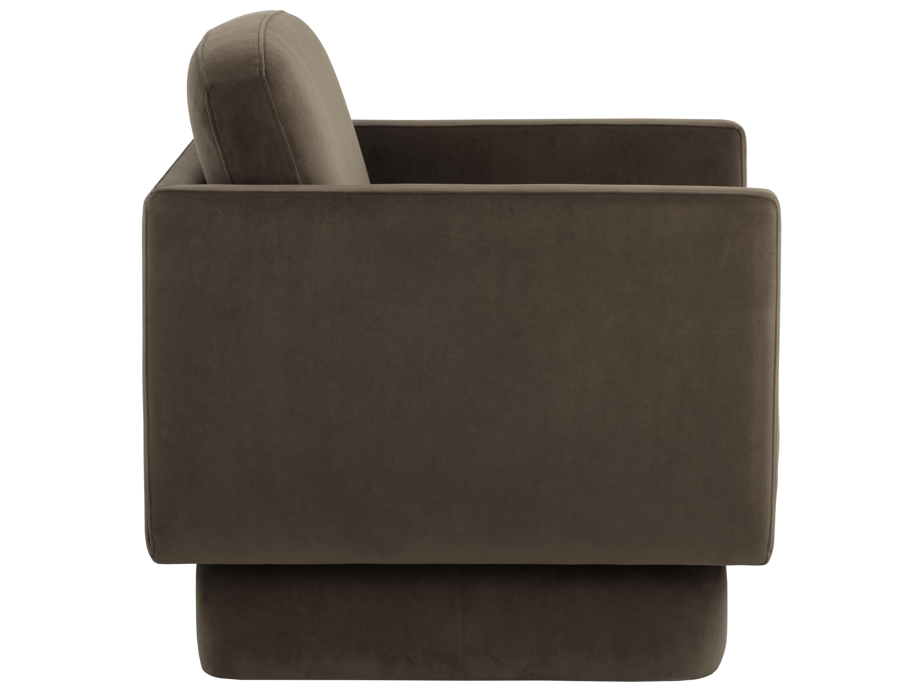 Sunpan Everton Brown Accent Chair