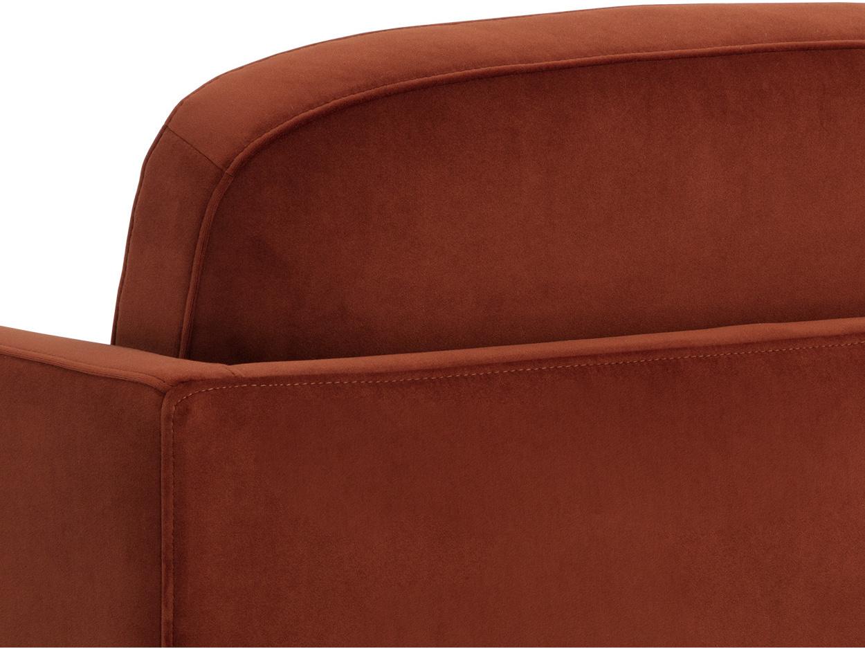 Sunpan Everton Orange Fabric Accent Chair