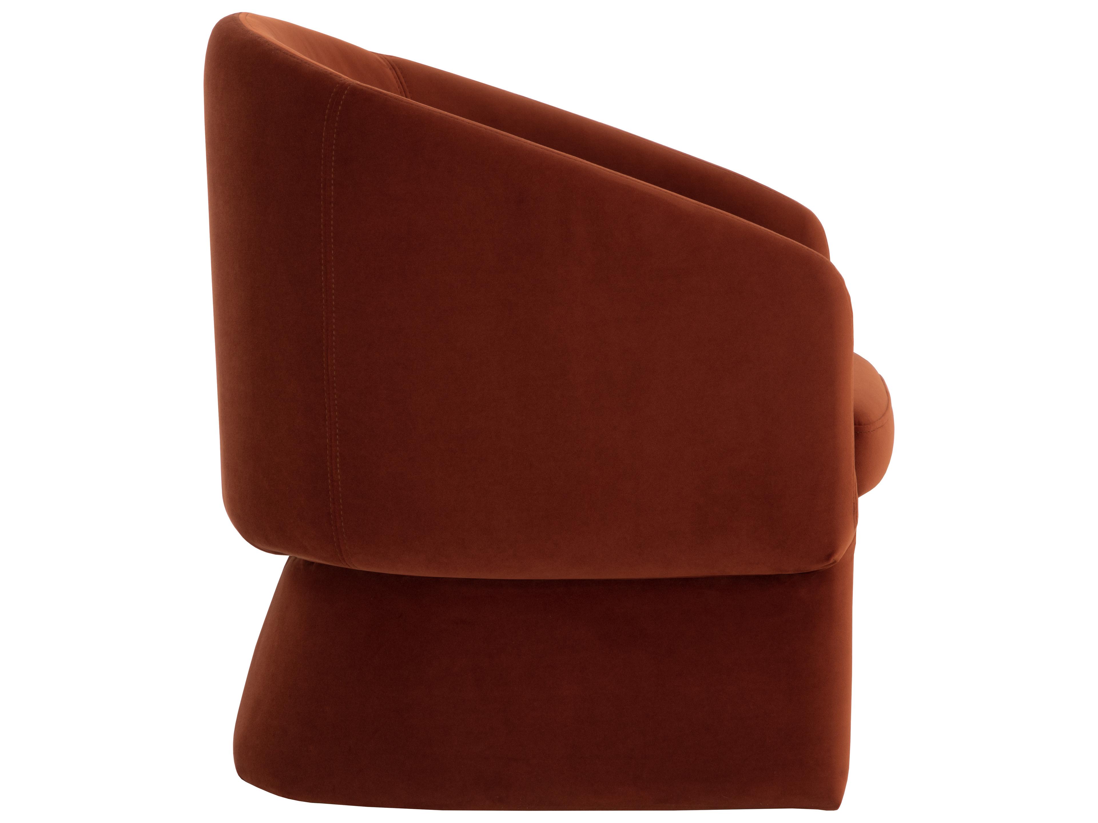 Sunpan Lauryn Lounge Chair in Meg Rust