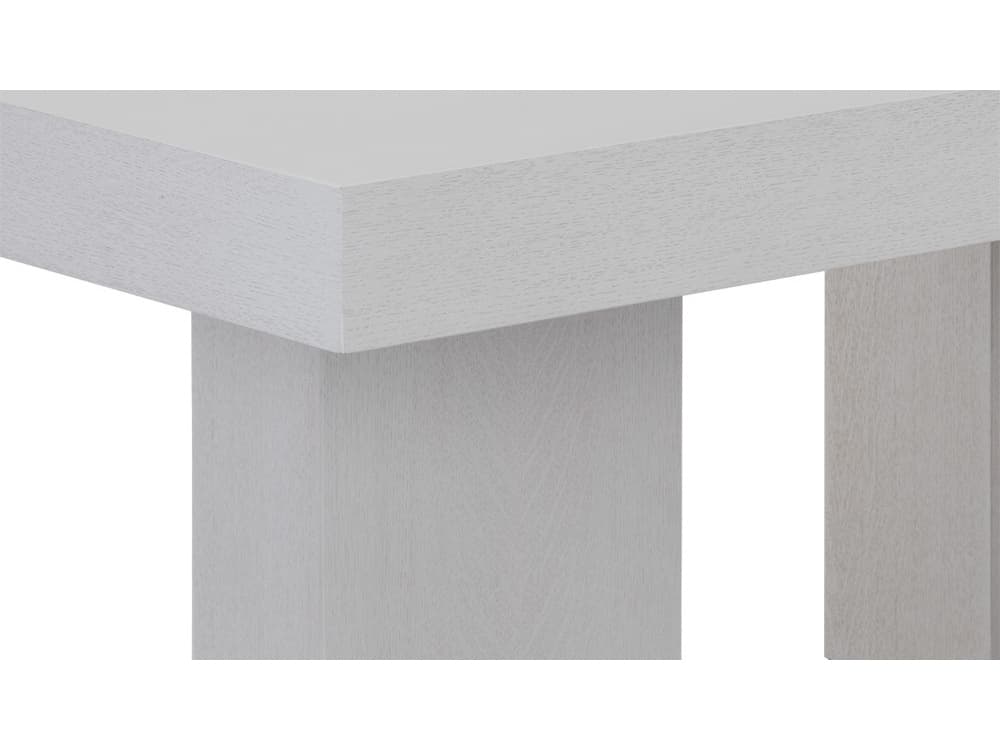 Sunpan Greco Rectangular Wood Gauntlet Grey Dining Table