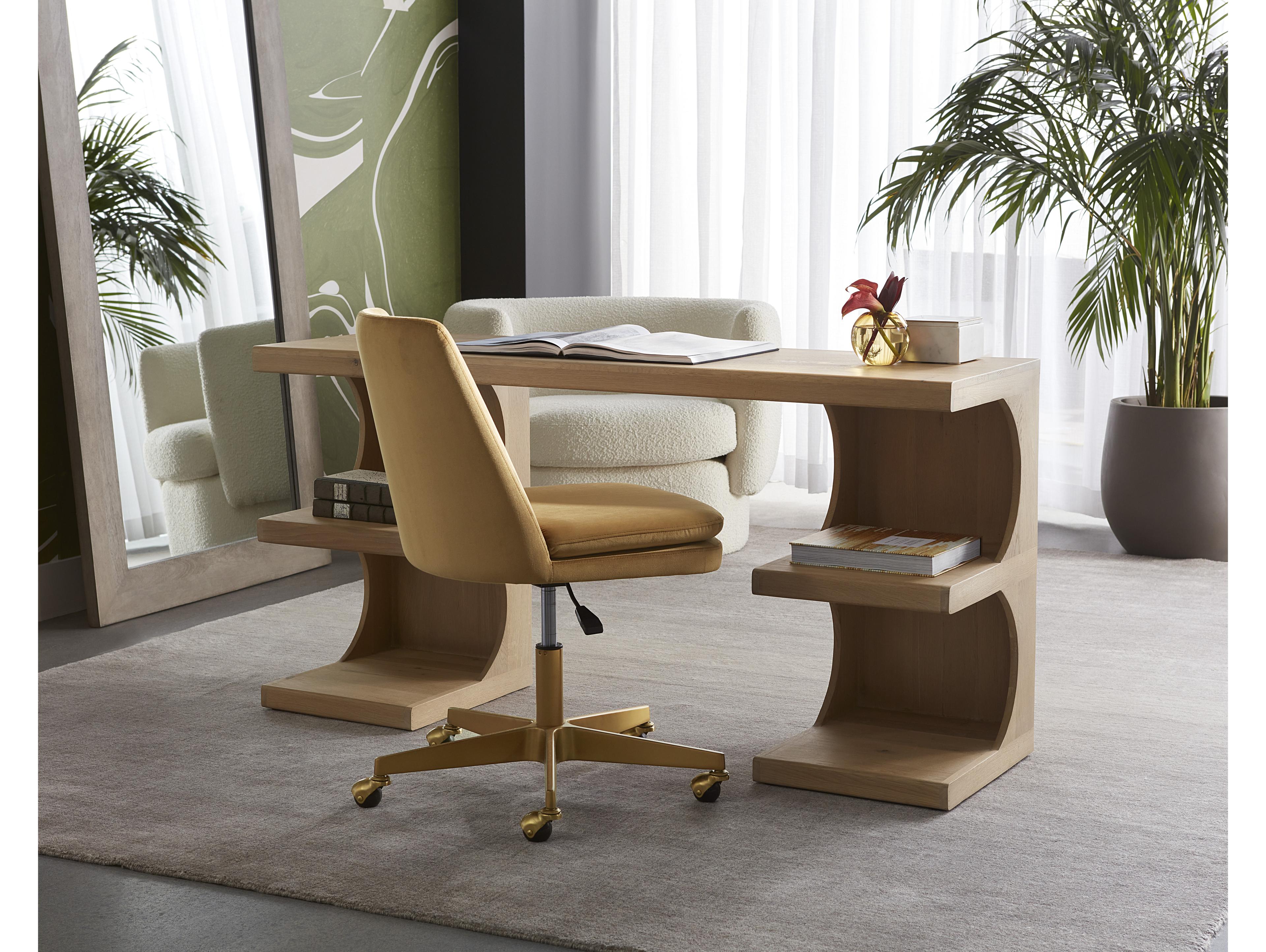 Sunpan Berget Upholstered Adjustable Computer Office Chair