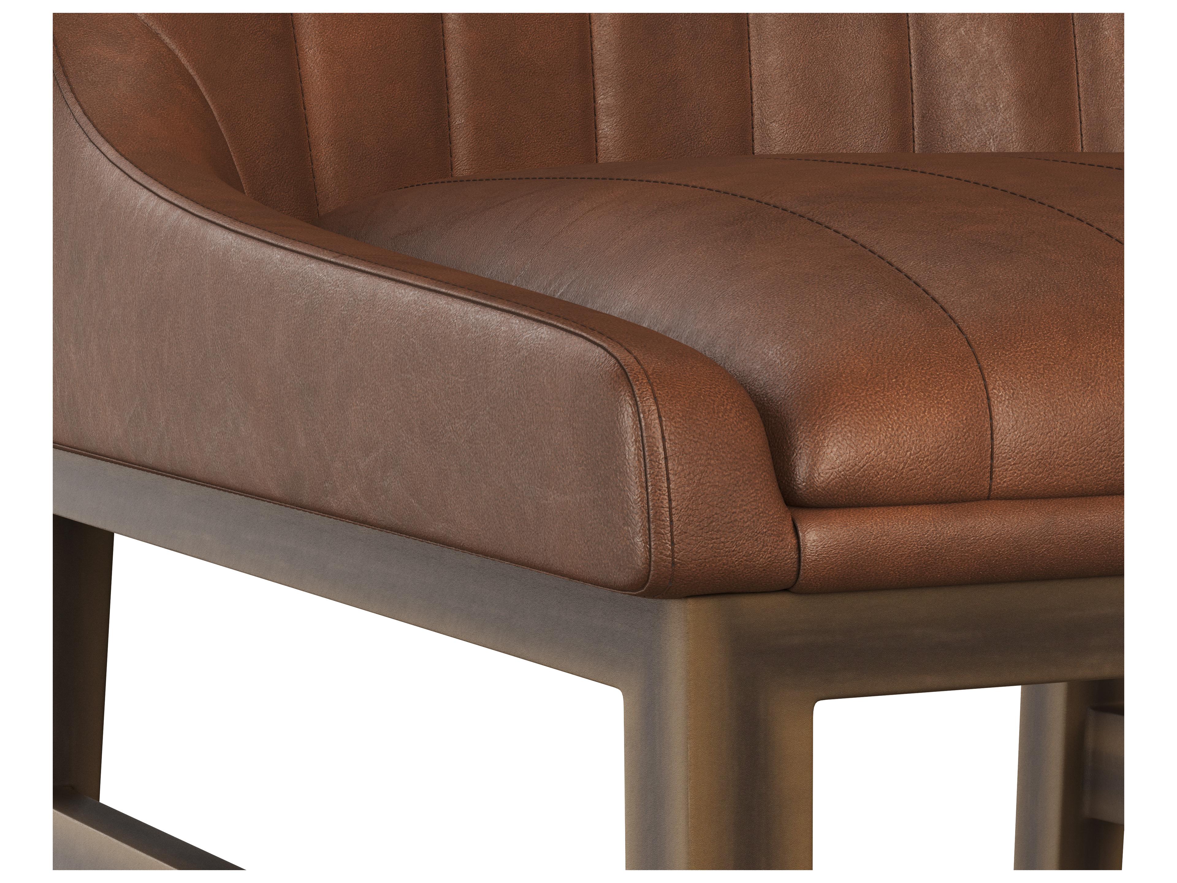 Sunpan Halden Counter Stool in Bravo Cognac