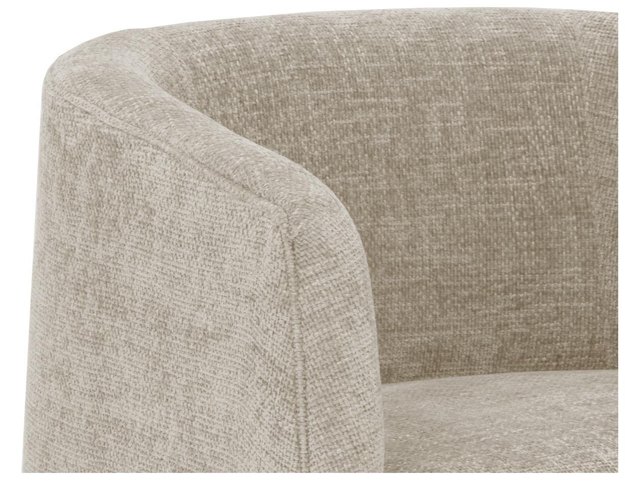 Sunpan Serenade Beige Fabric Accent Chair
