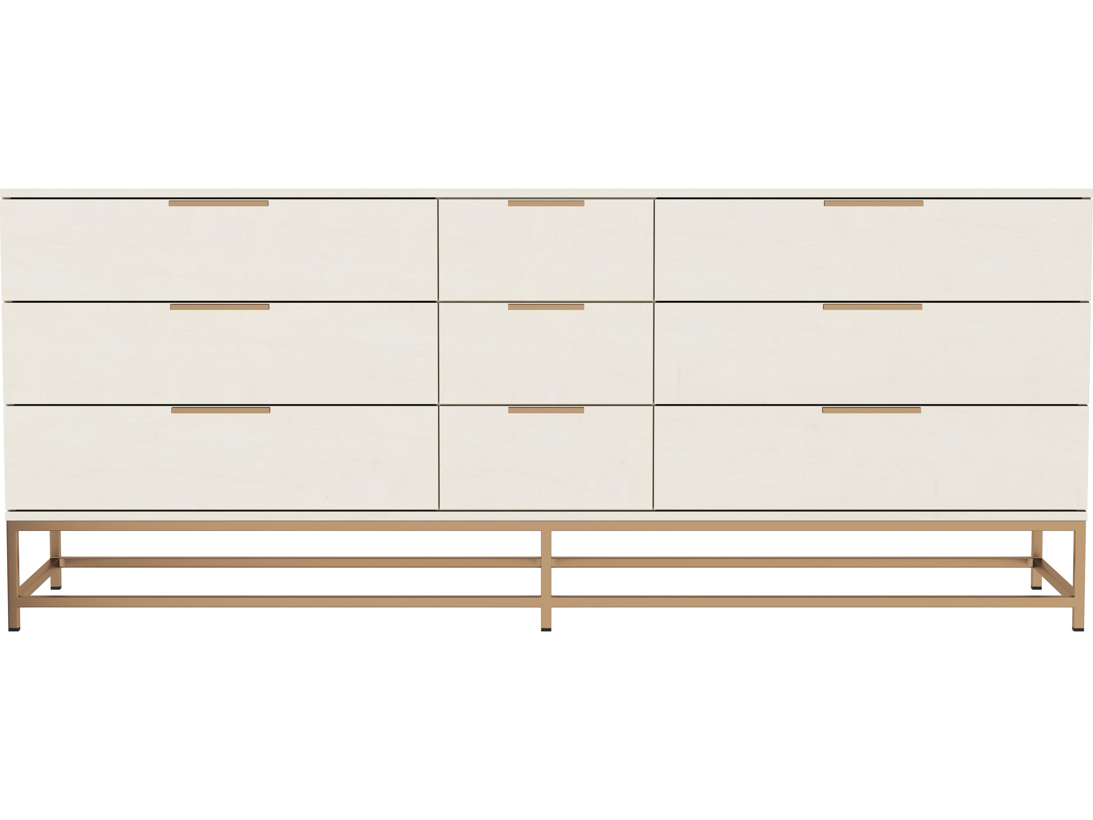 Sunpan Rebel Beige Oak Wood Dresser