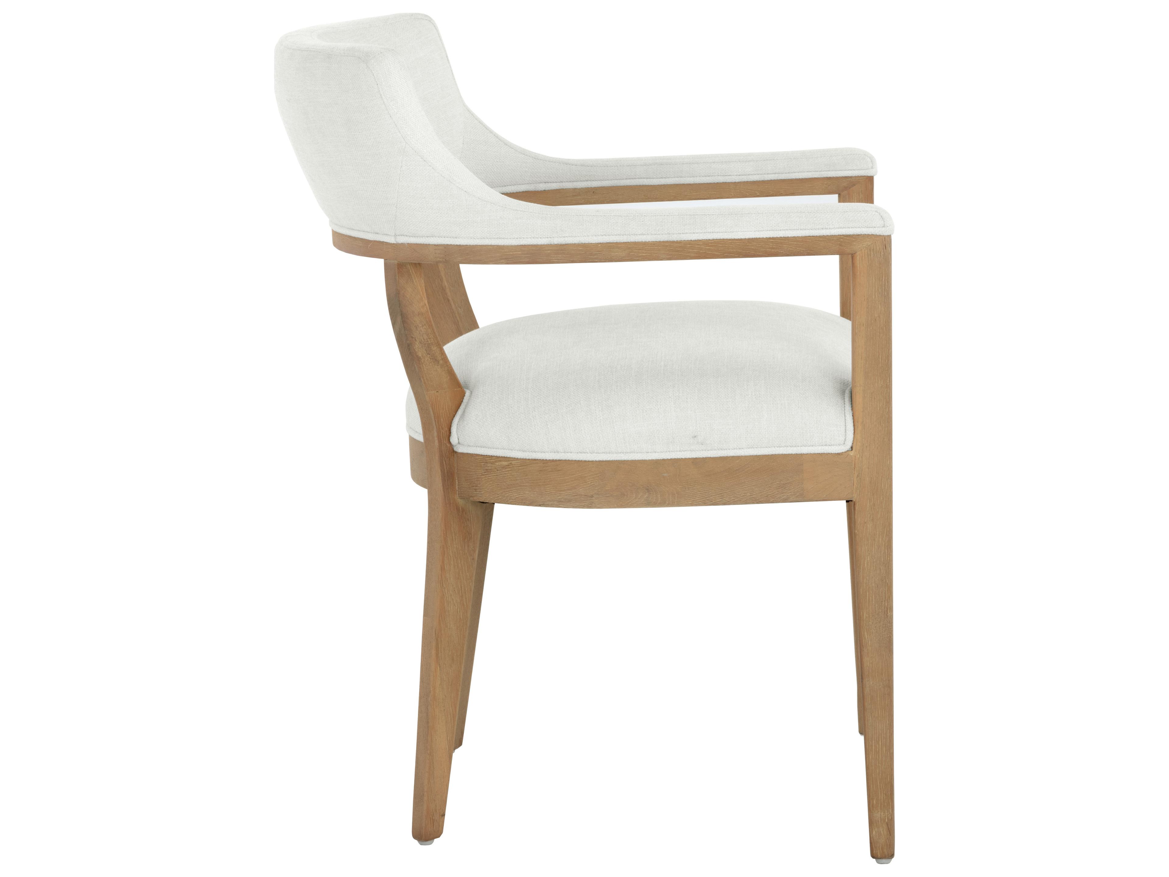 Sunpan Brylea Brylea Dining Armchair Natural Heather Ivory Tweed